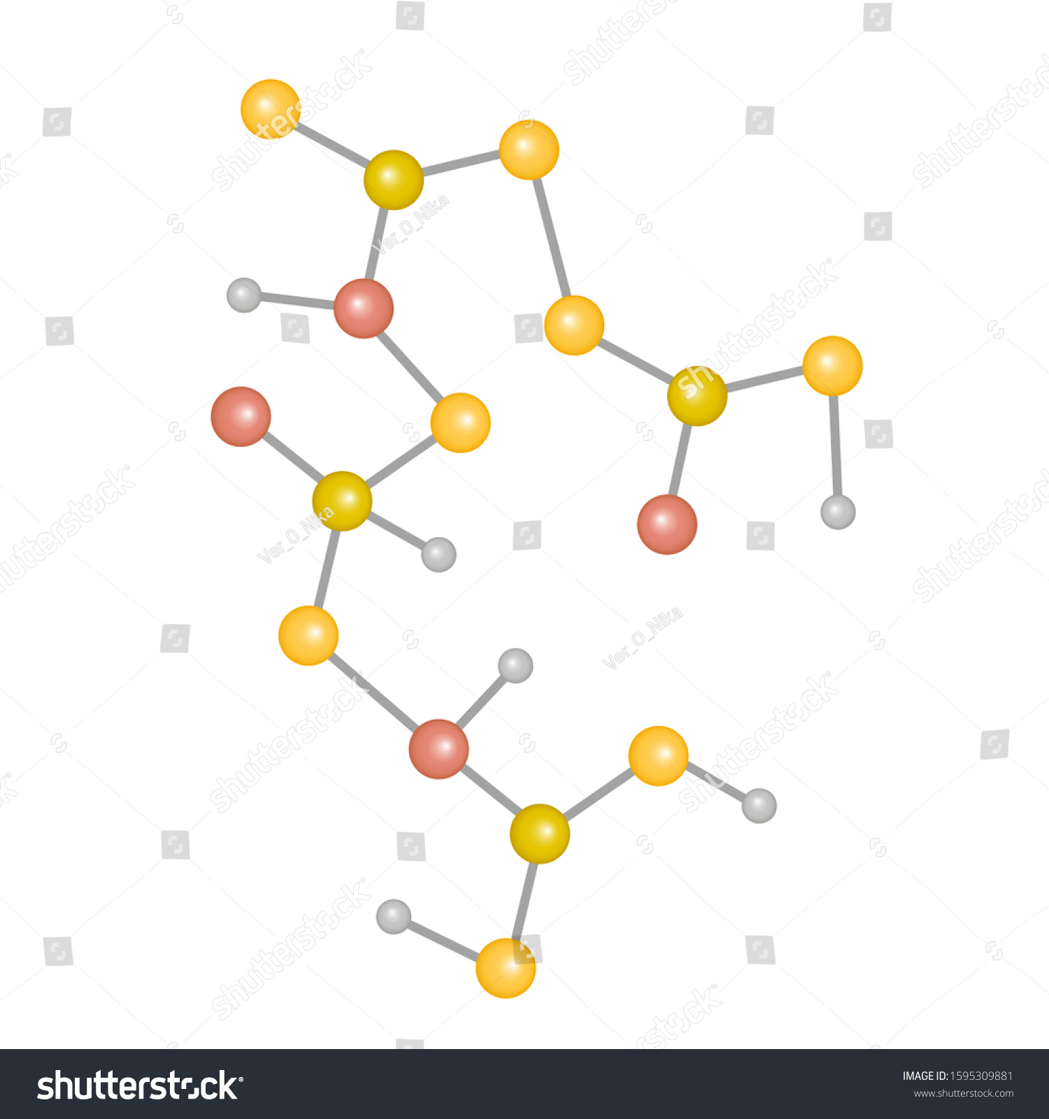 Scheme Biostructure Substance Concept Designation Molecularatomic Stock ...