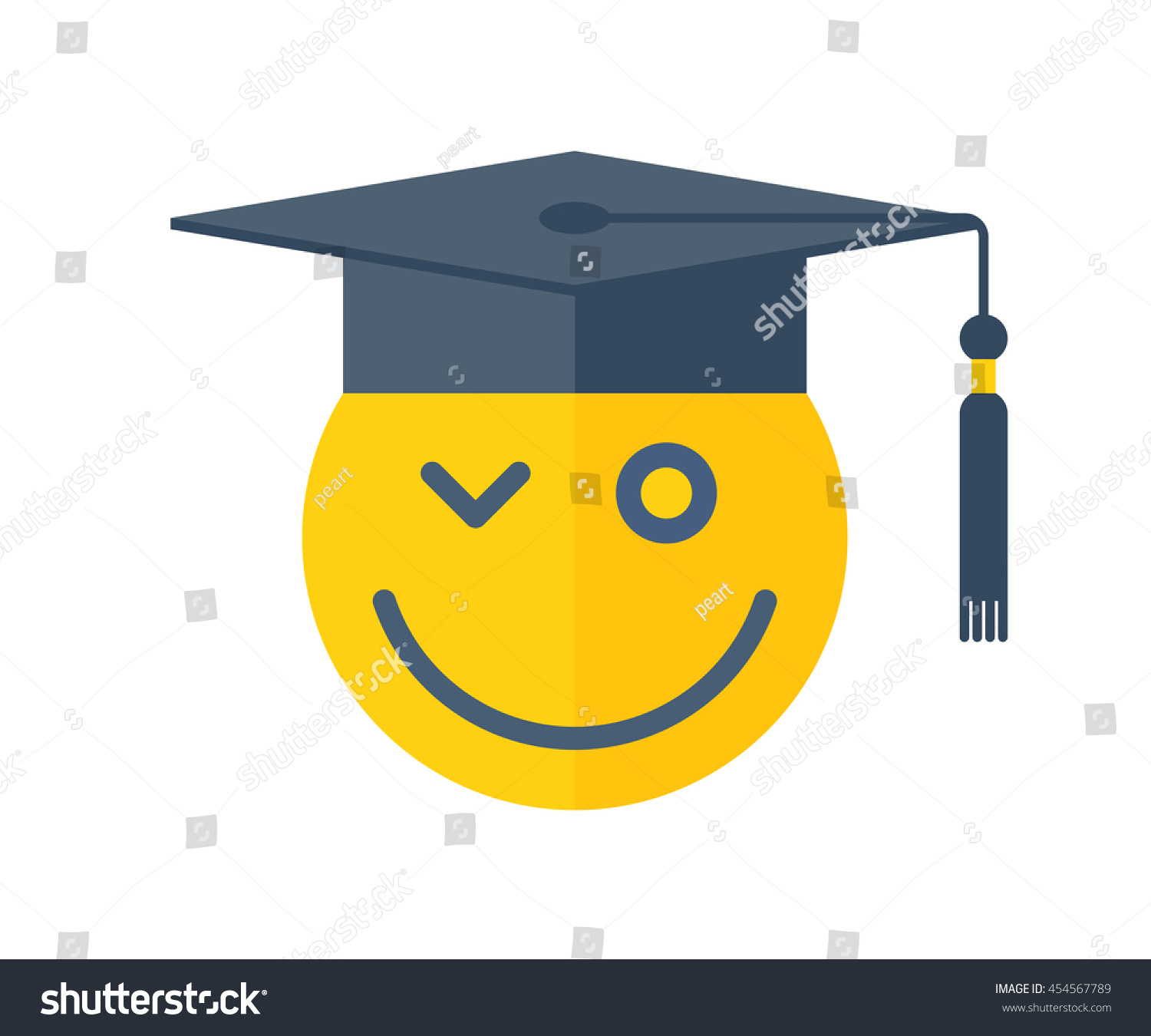 School Education Concept Vector Flat Illustration Stock Vector ...