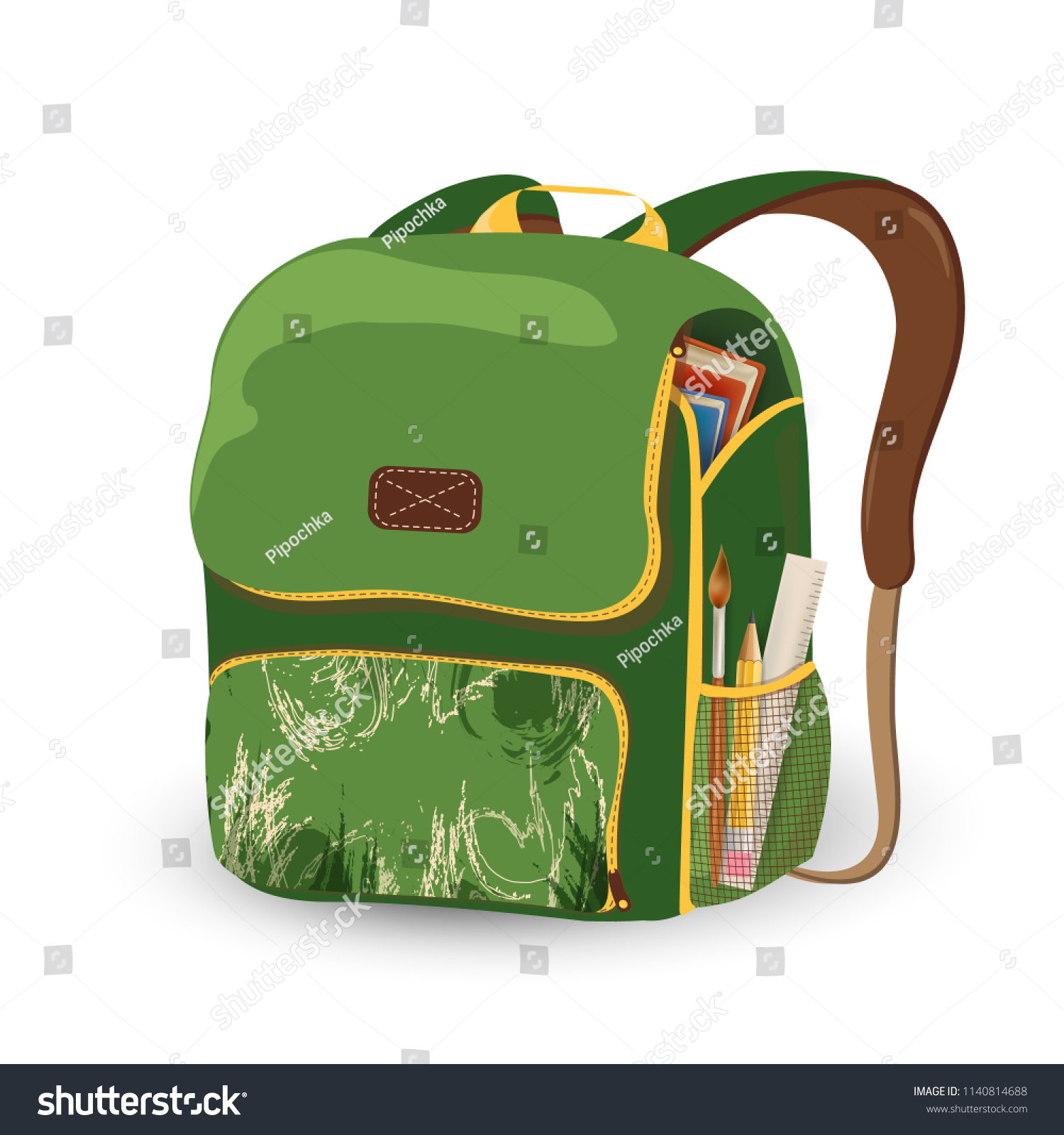 green book bag