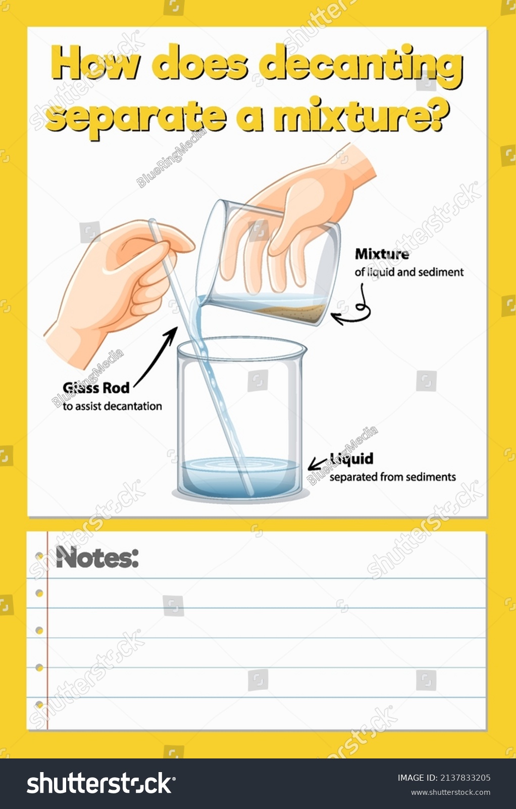 Science Experiment Log Worksheet Illustration Stock Vector (Royalty ...