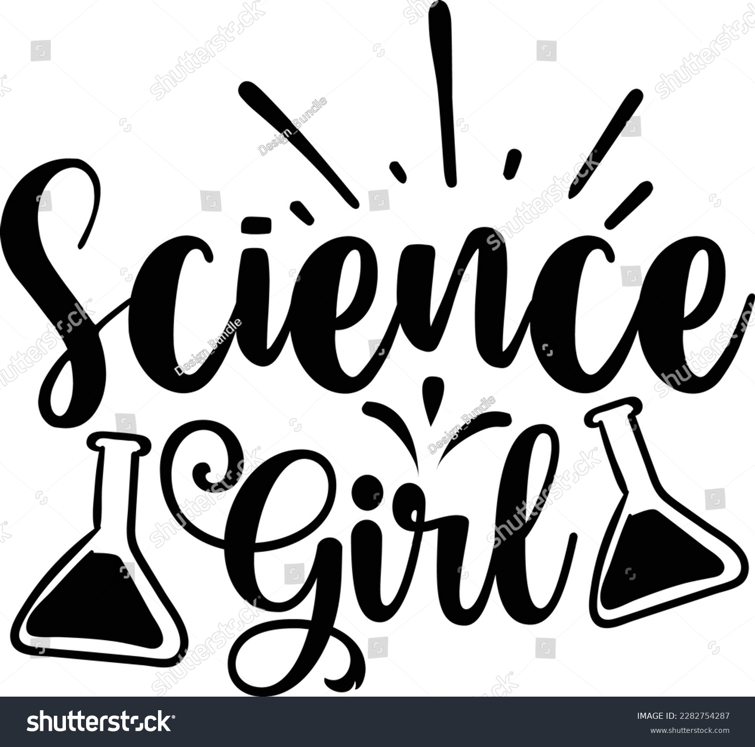 SVG of Science Girl svg ,Science design, Science Svg design svg