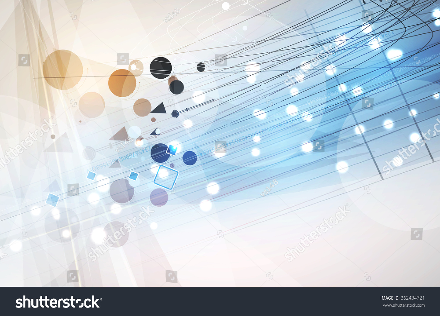 scientific future technology business presentation flyer stock future flyer