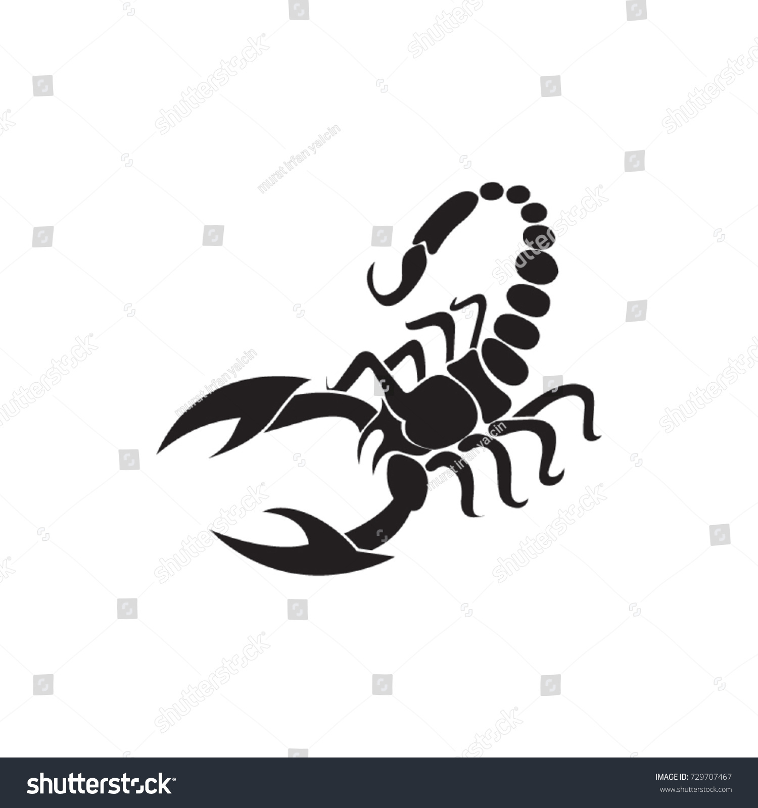 SVG of Scorpion vector drawing svg
