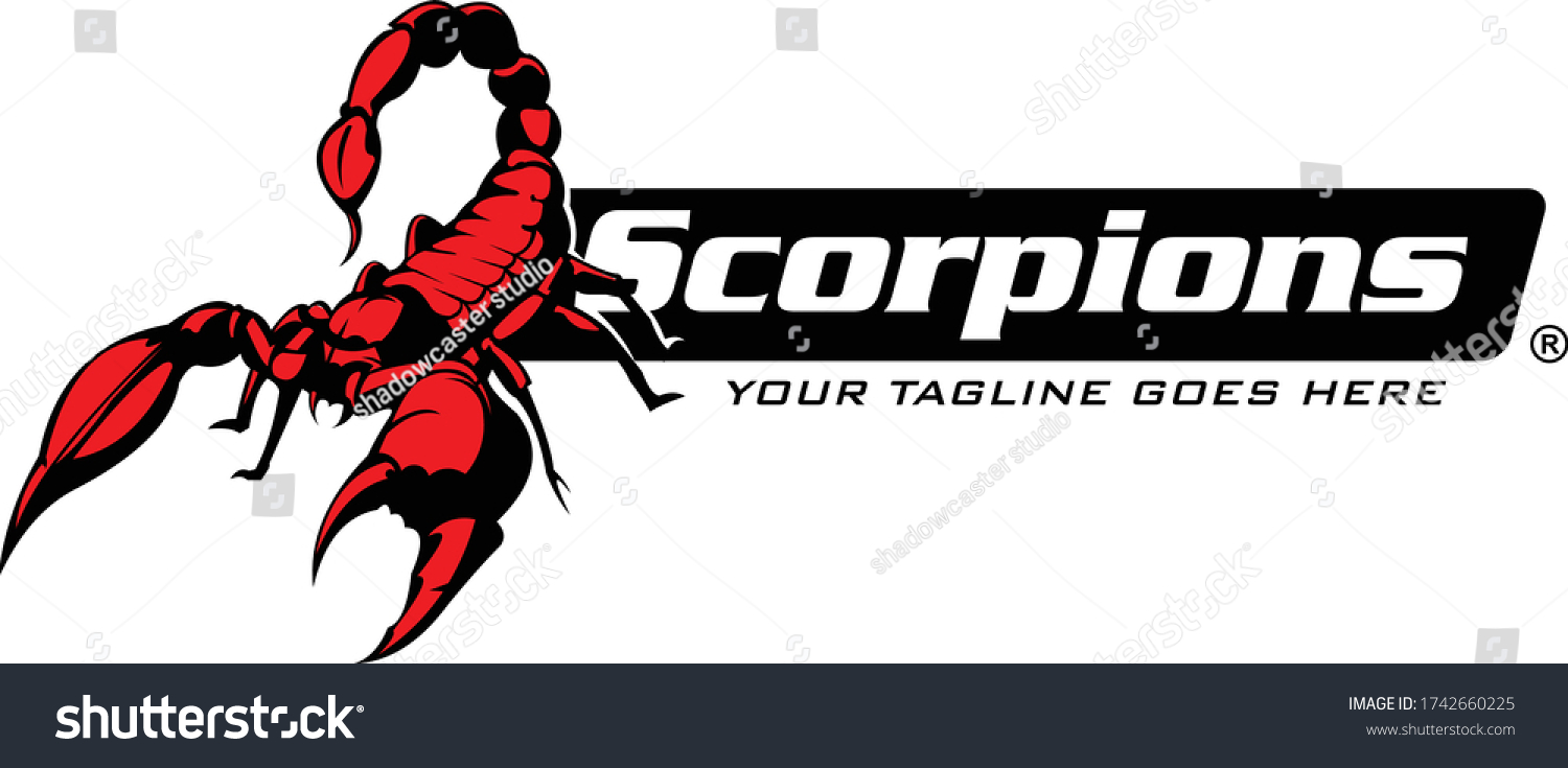 SVG of Scorpions Logo Template, Unique and fresh Scorpion Vector Illustrations svg