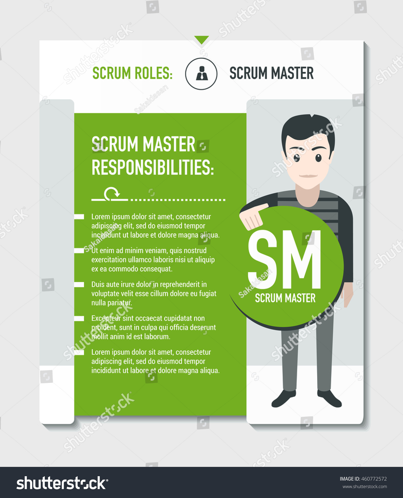 810 Scrum Template Gambar, Foto Stok & Vektor | Shutterstock