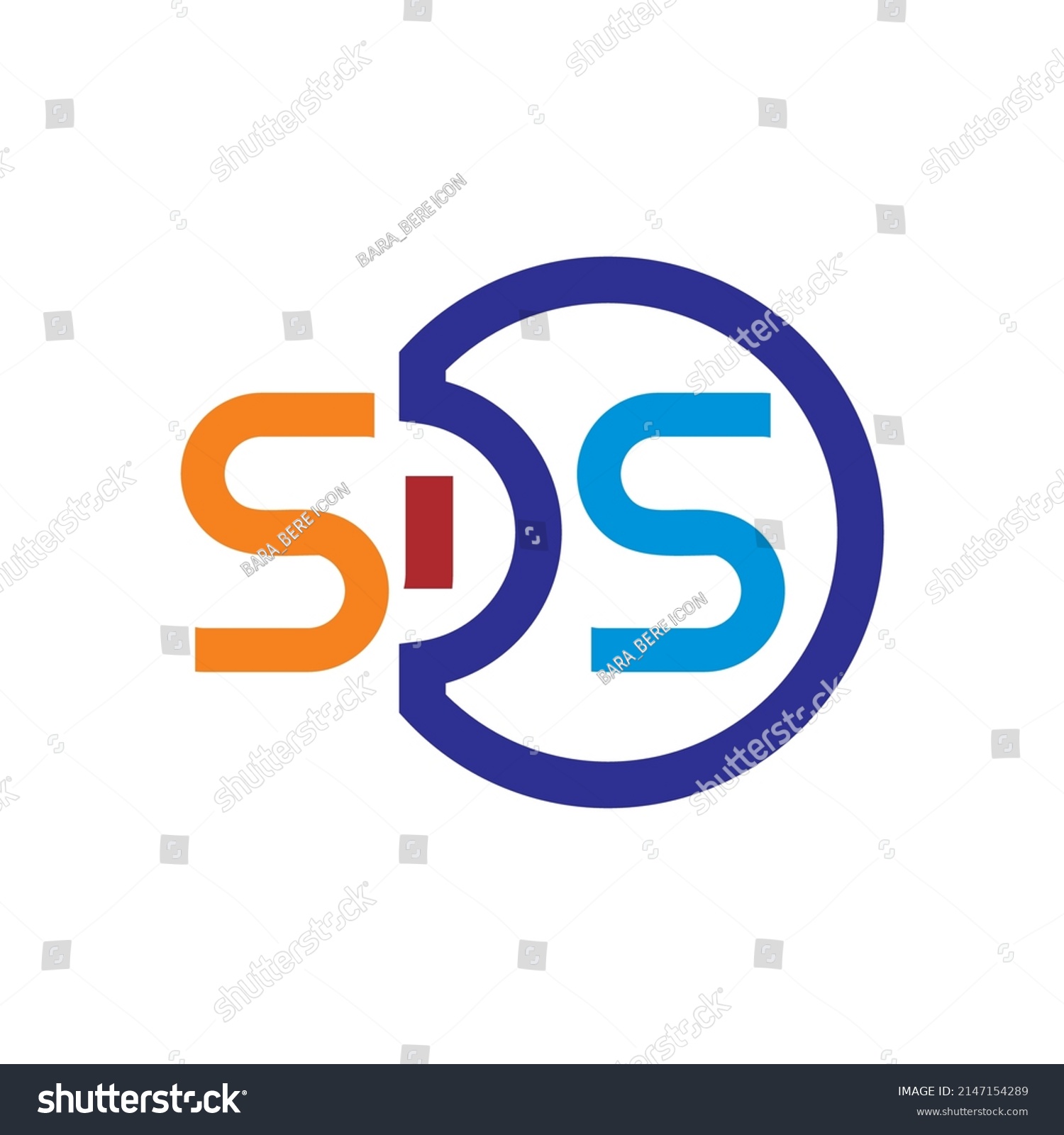 Sds Vector Logo Illustration Symbol Stock Vector (Royalty Free ...