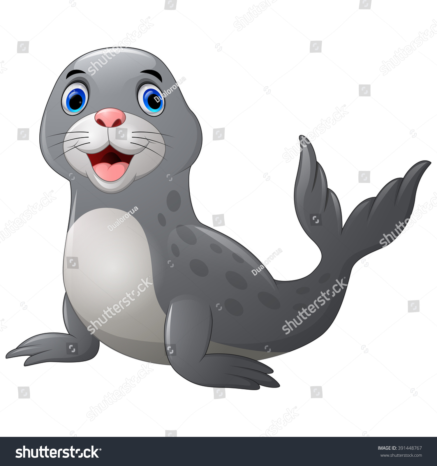 Seal cartoon Images, Stock Photos & Vectors | Shutterstock