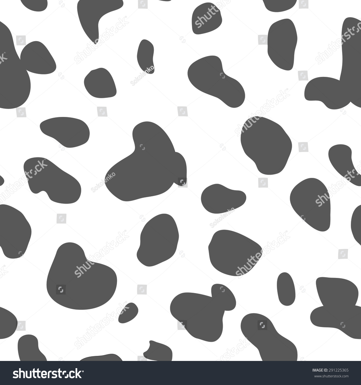 SVG of Seamless animal pattern for textile design. Seamless pattern of dalmatian spots. Natural textures. svg