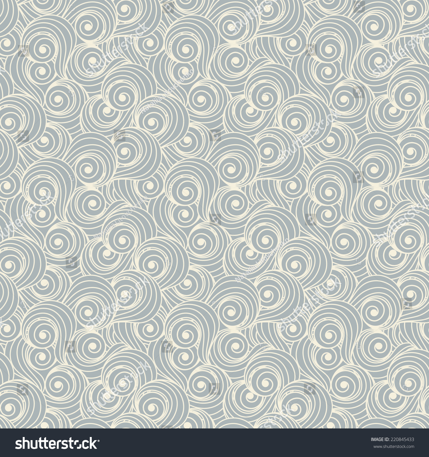 Seamless Background Abstract Style Brown Beige Stock Vector 220845433 ...