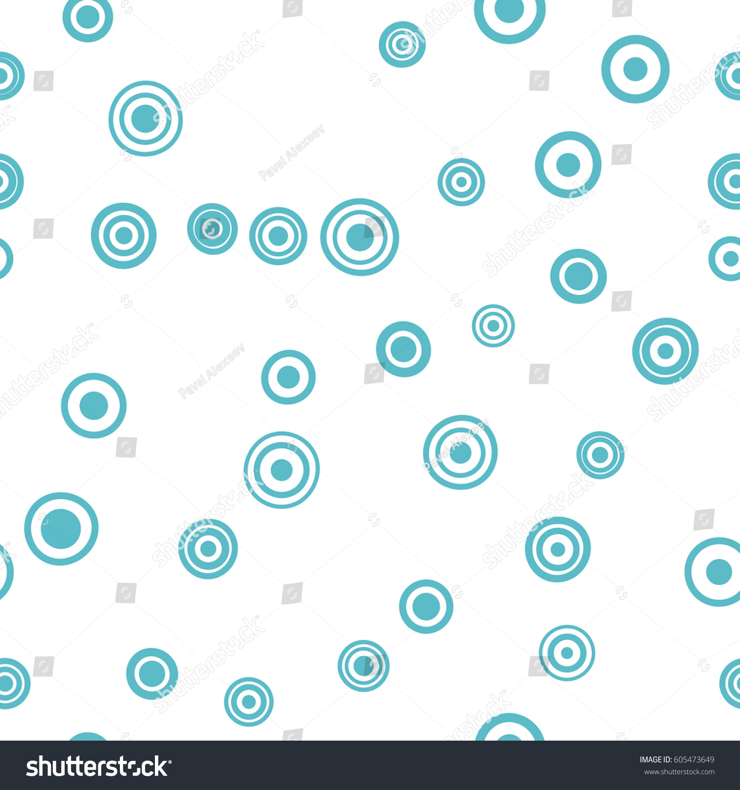 Seamless Circles Pattern White Background Vector Stock Vector Royalty Seamless Circles Pattern White Background Vector Stock Vector Royalty