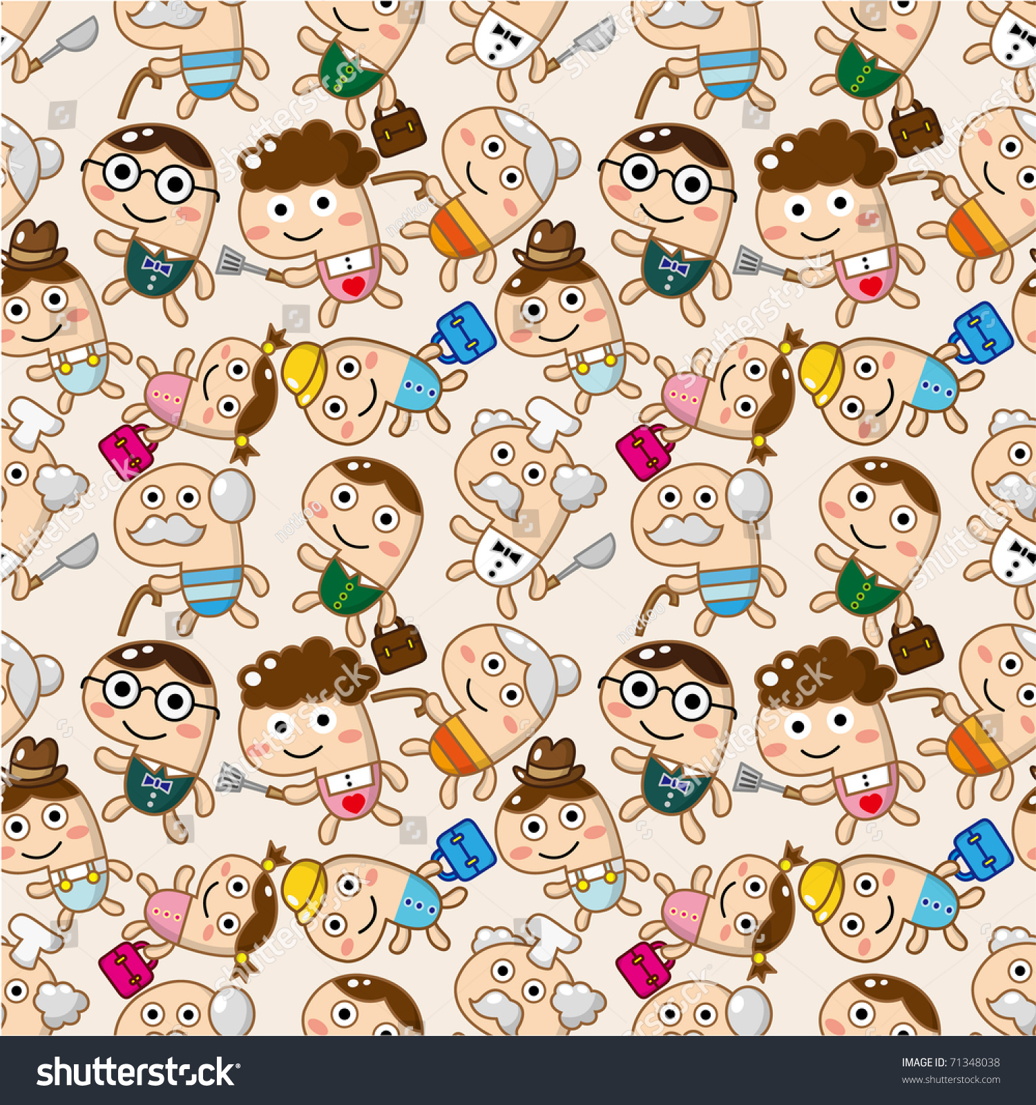 seamless-family-pattern-stock-vector-illustration-71348038-shutterstock