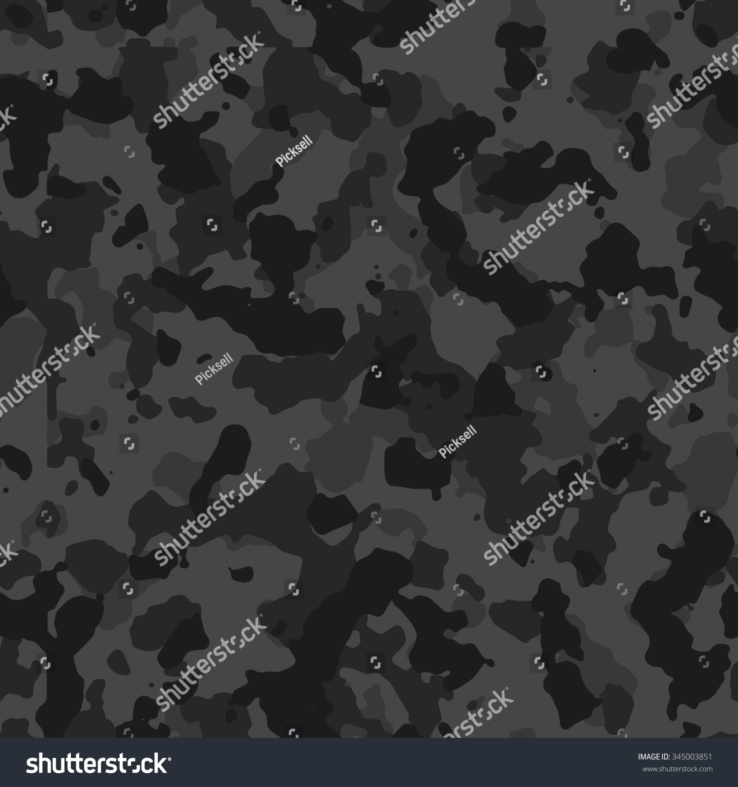 SVG of Seamless fashion black urban camouflage pattern vector svg