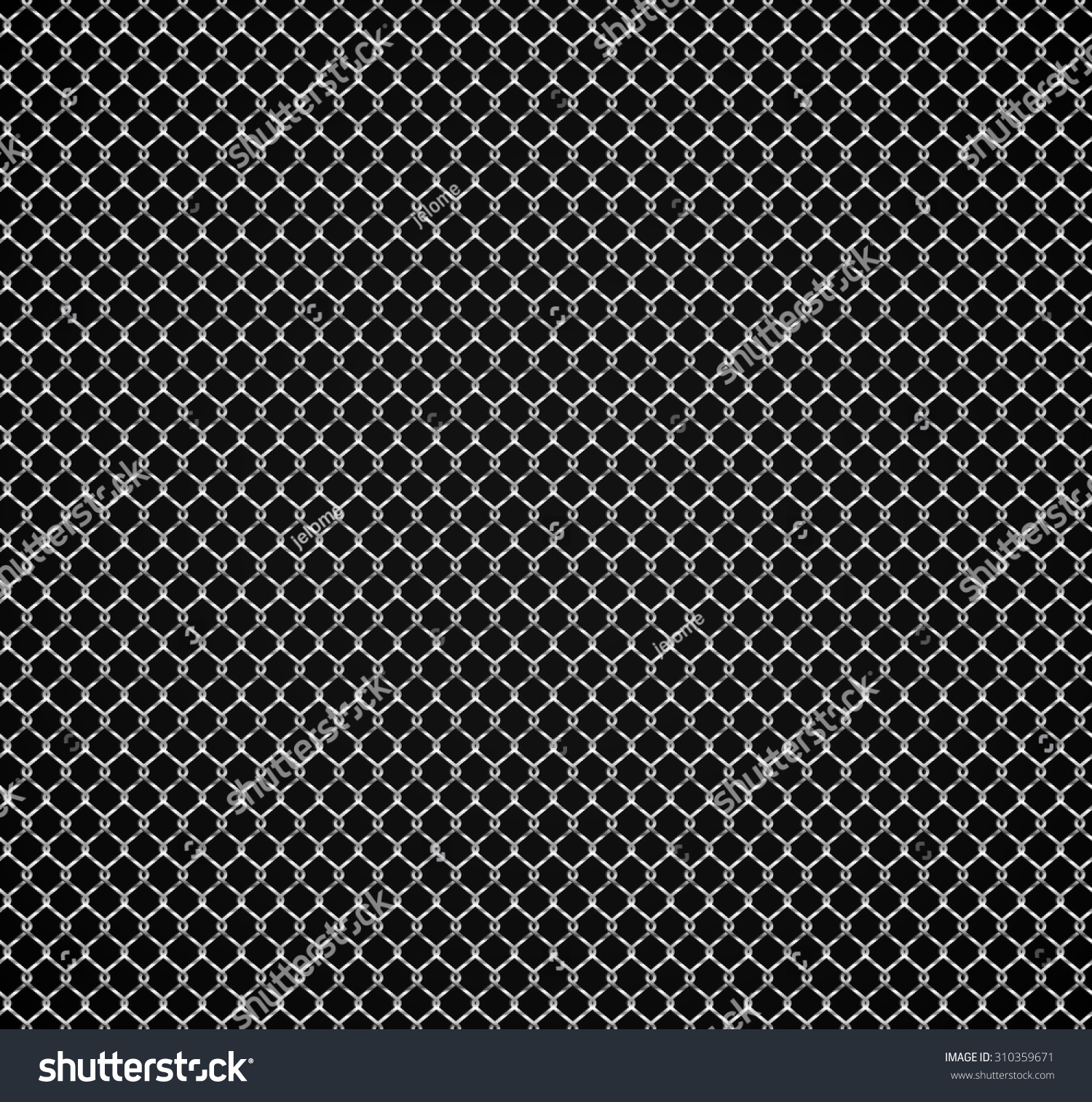 Seamless Fence Grid Pattern Stock Vector (Royalty Free) 310359671 ...