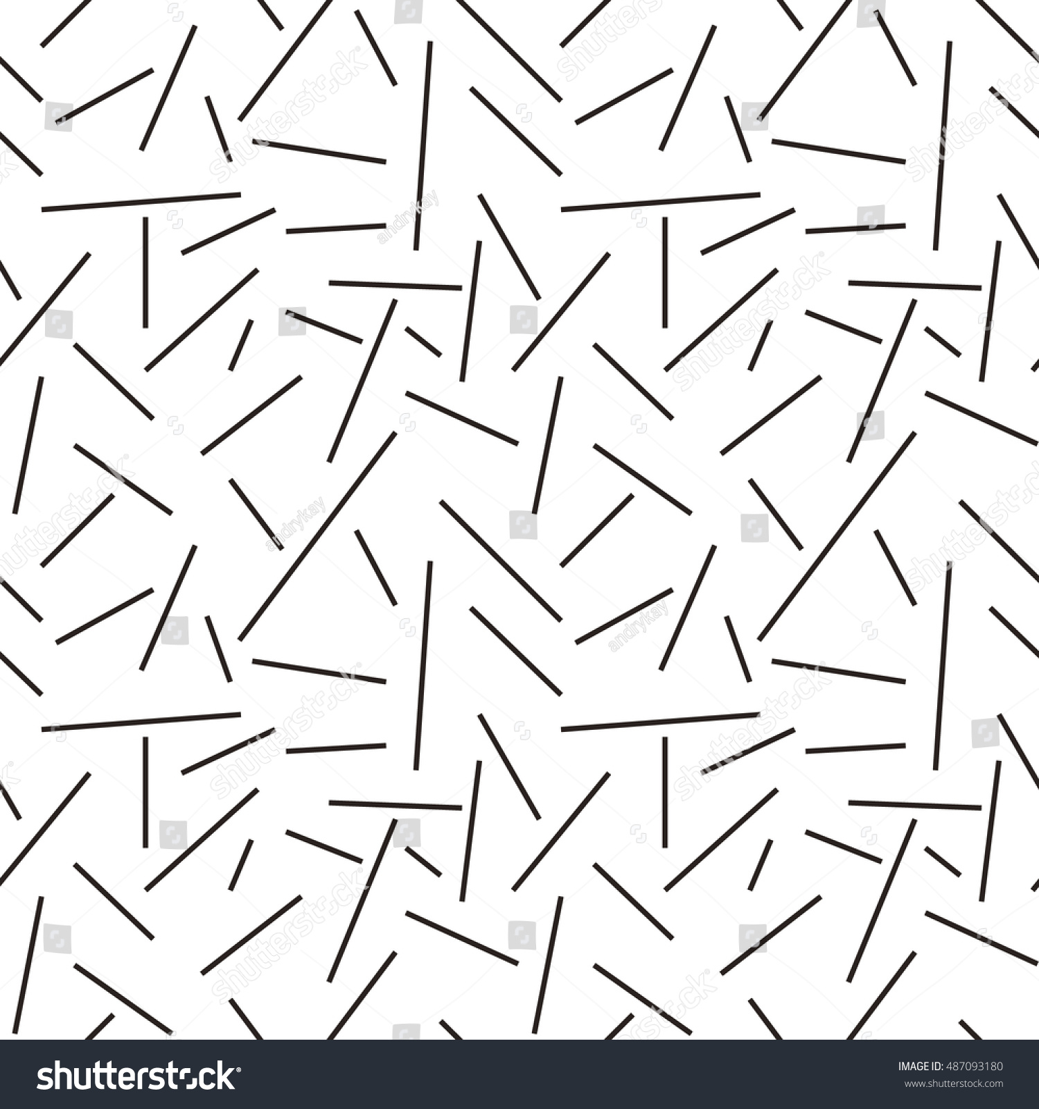 Seamless Geometric Pattern Lines Stock Vector (Royalty Free) 487093180 ...