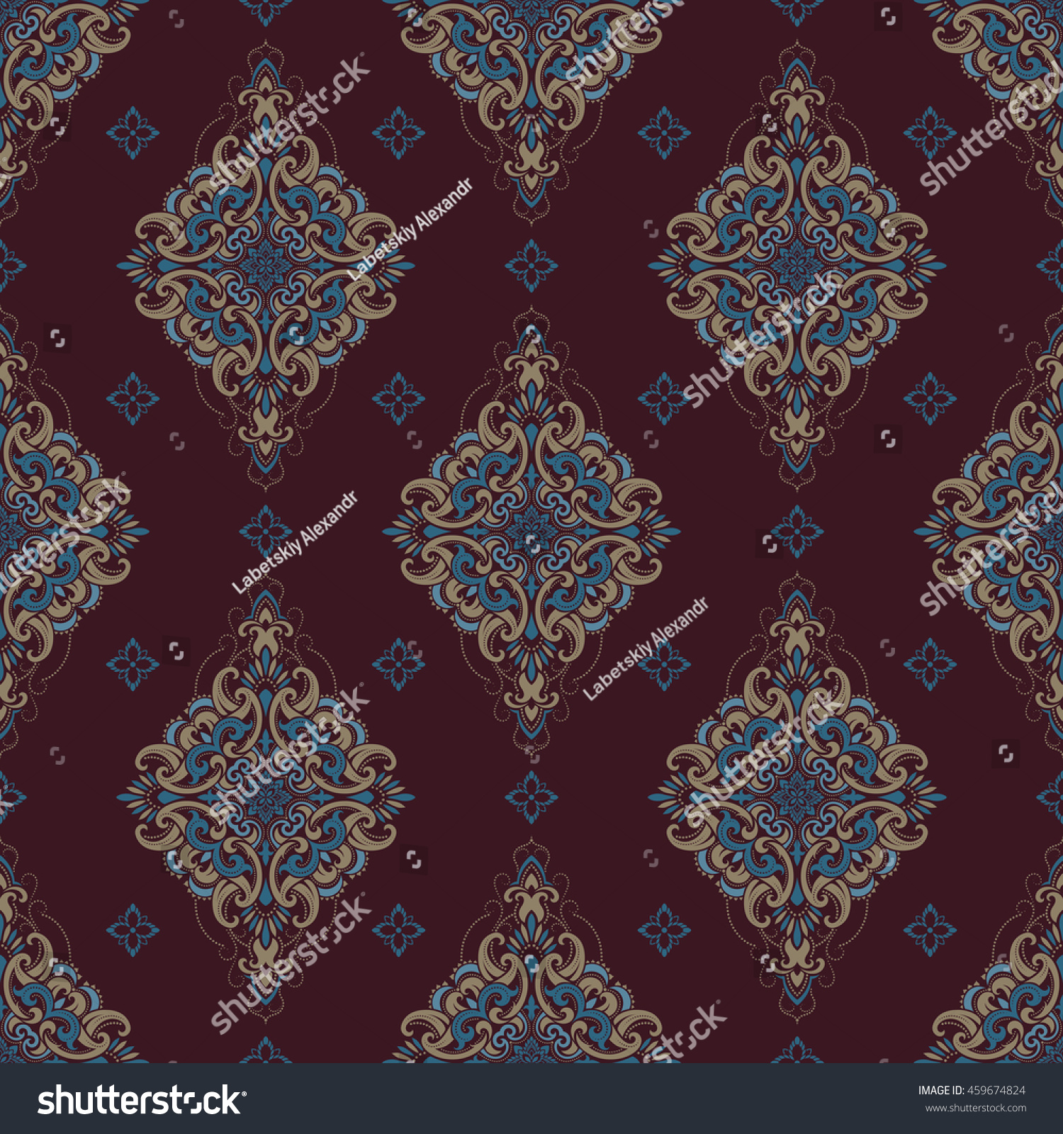 Seamless Paisley Pattern Seamless Paisley Pattern