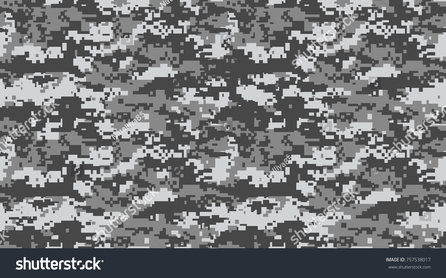 SVG of Seamless pattern. Abstract military or hunting camouflage background. black and white gray. Vector illustration. repeated seamless svg