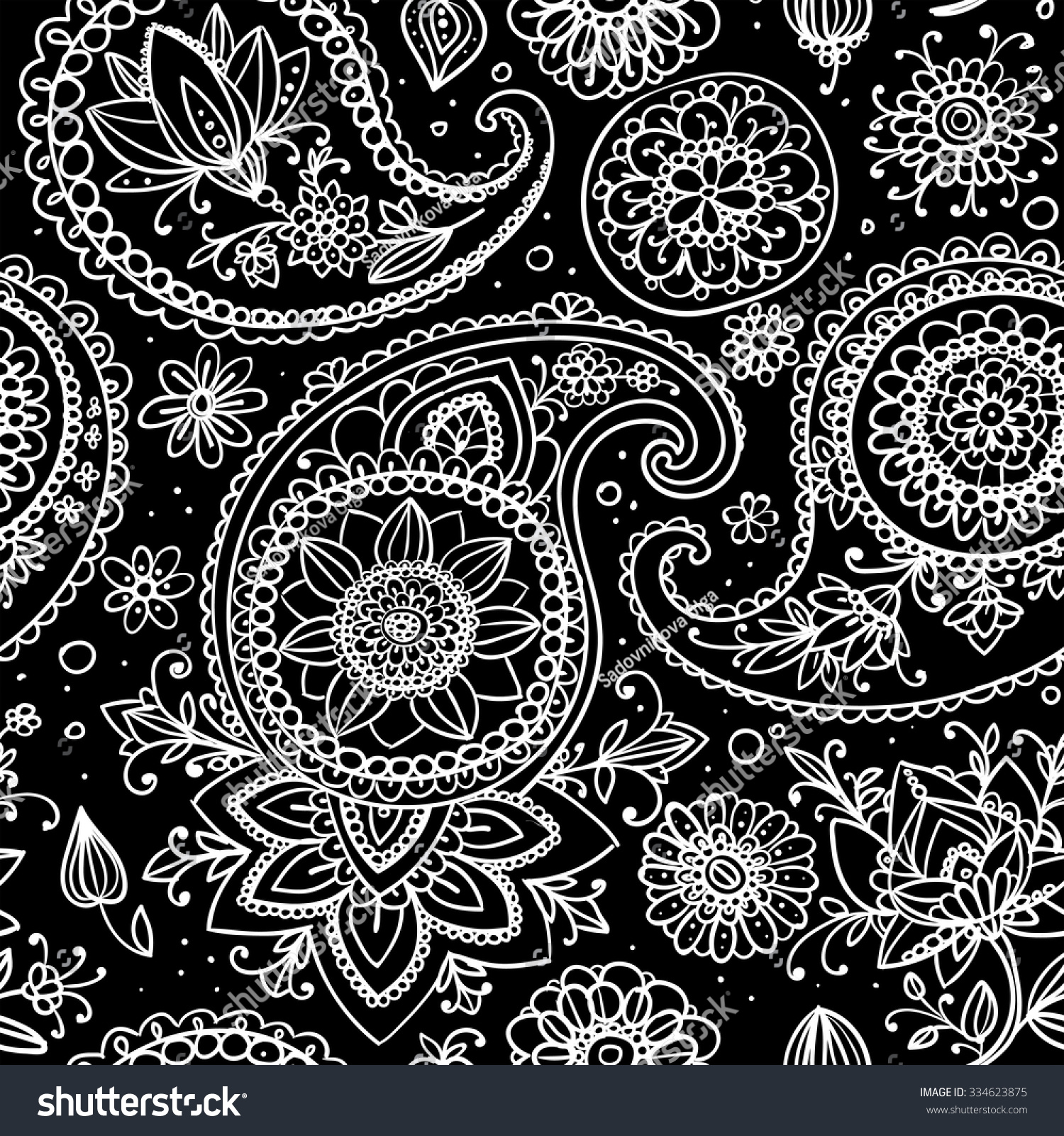 127,158 White paisley pattern Images, Stock Photos & Vectors | Shutterstock