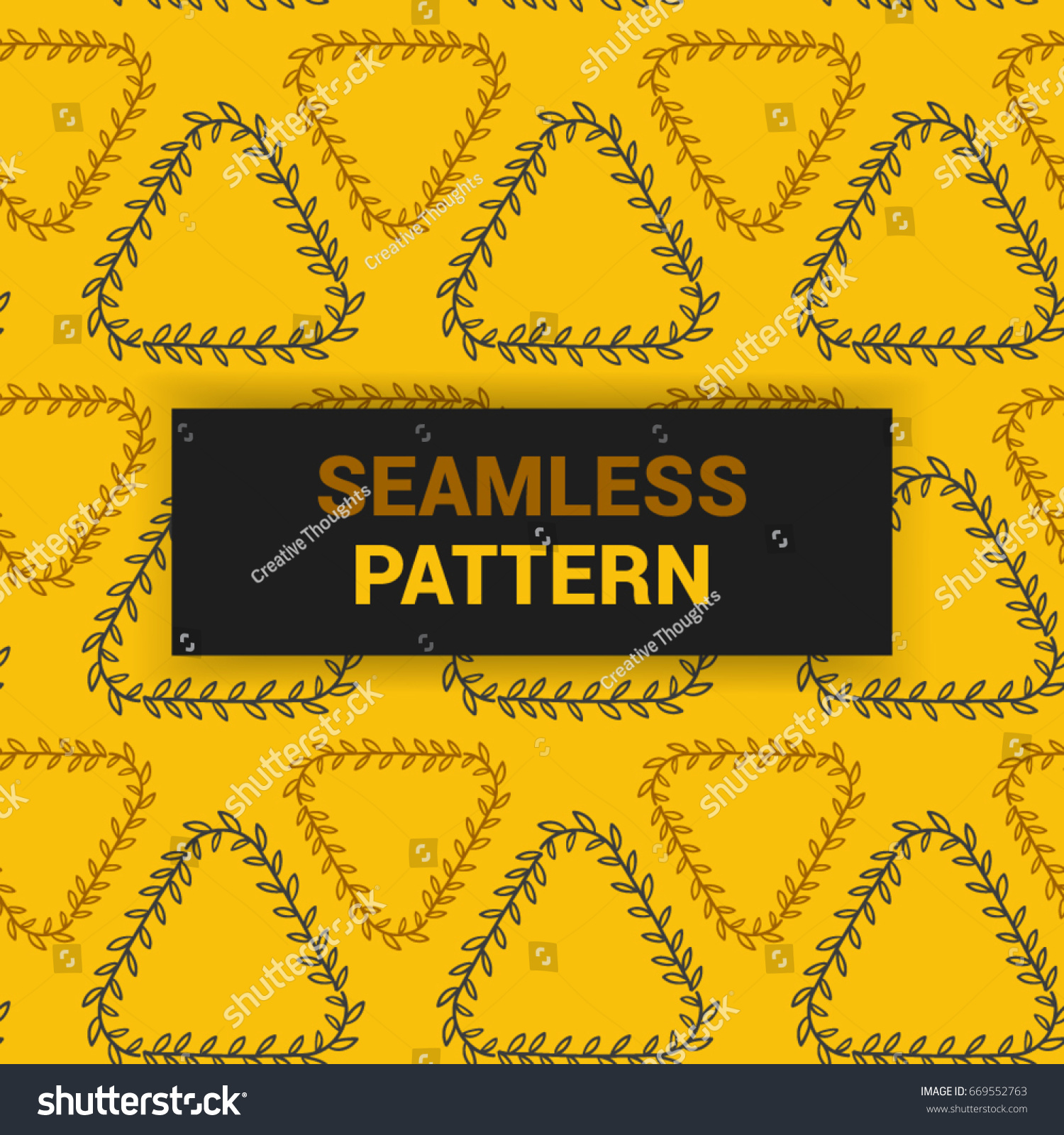seamless pattern design yellow abstract arabic stock vector seamless pattern design yellow abstract arabic stock vector