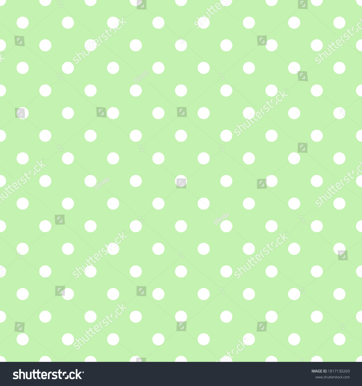 SVG of Seamless pattern white small polka dots on pastel chartreuse green background. Elegant print for fabric textile gift paper scrapbook wallpaper kids clothes nursery decor svg