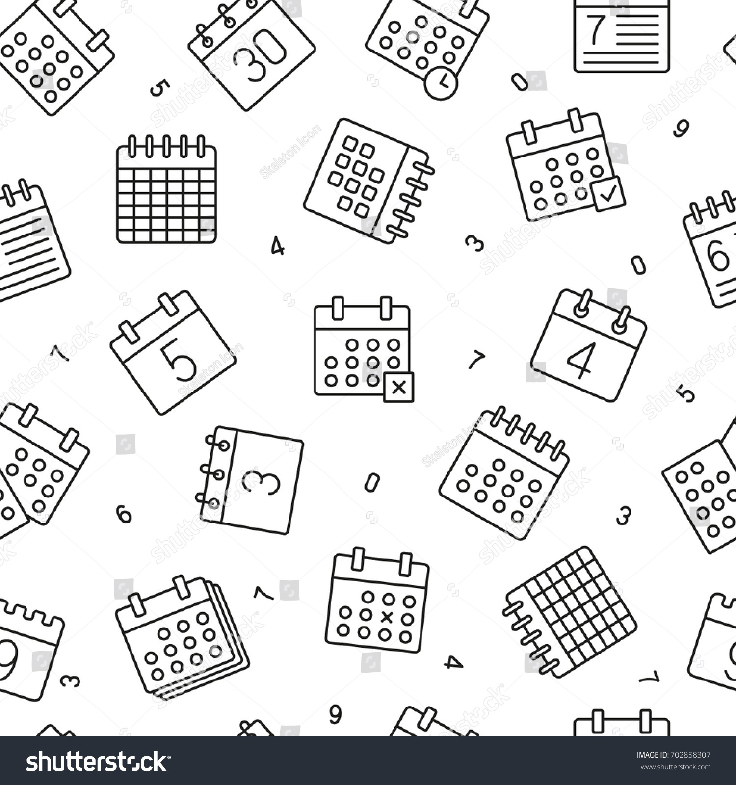 280,923 Calendar patterns Images, Stock Photos & Vectors Shutterstock