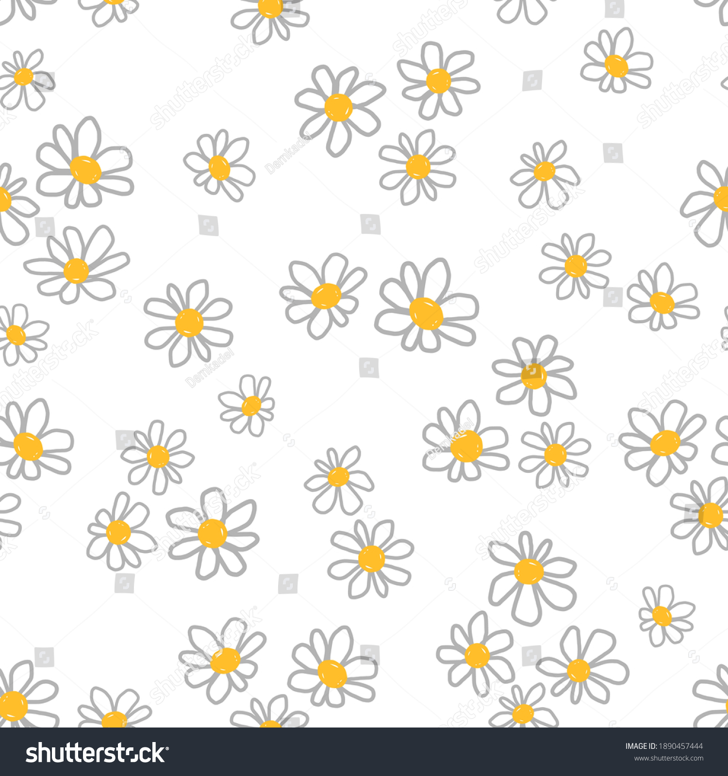 7,207 Yellow daisy doodle Images, Stock Photos & Vectors | Shutterstock