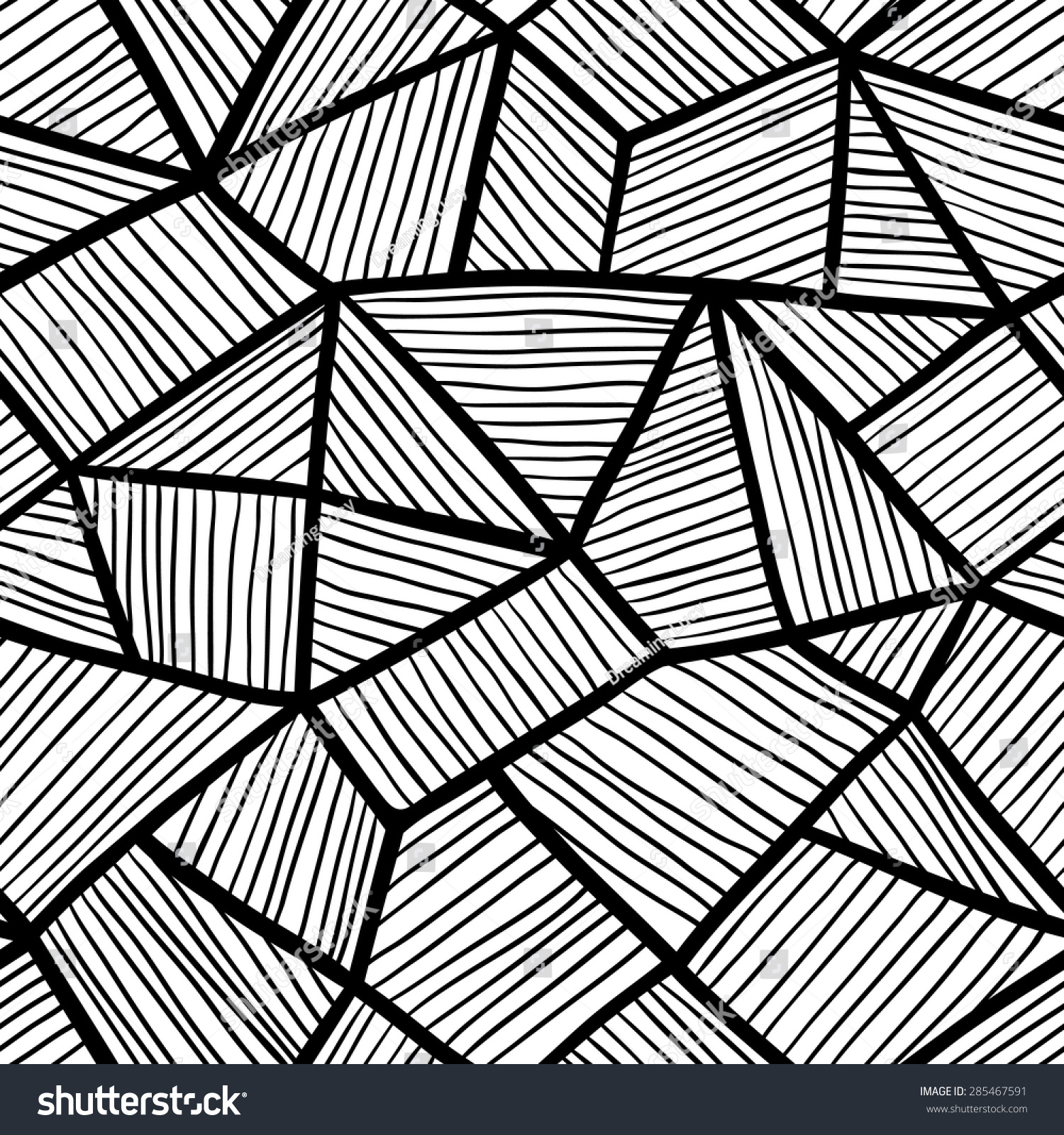 Seamless Pattern With Geometric Shapes, Textured Background For Your ...