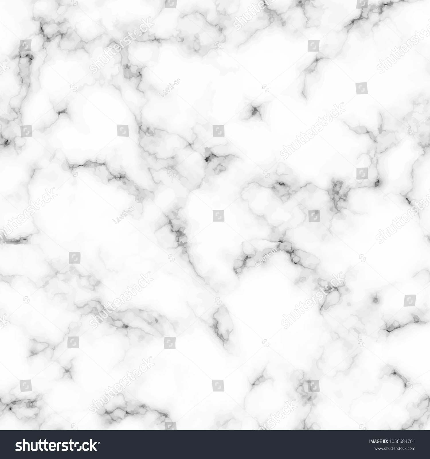 白とグレーの色で 大理石のリアルなテクスチャーを持つシームレスなパターン ベクターイラスト のベクター画像素材 ロイヤリティフリー