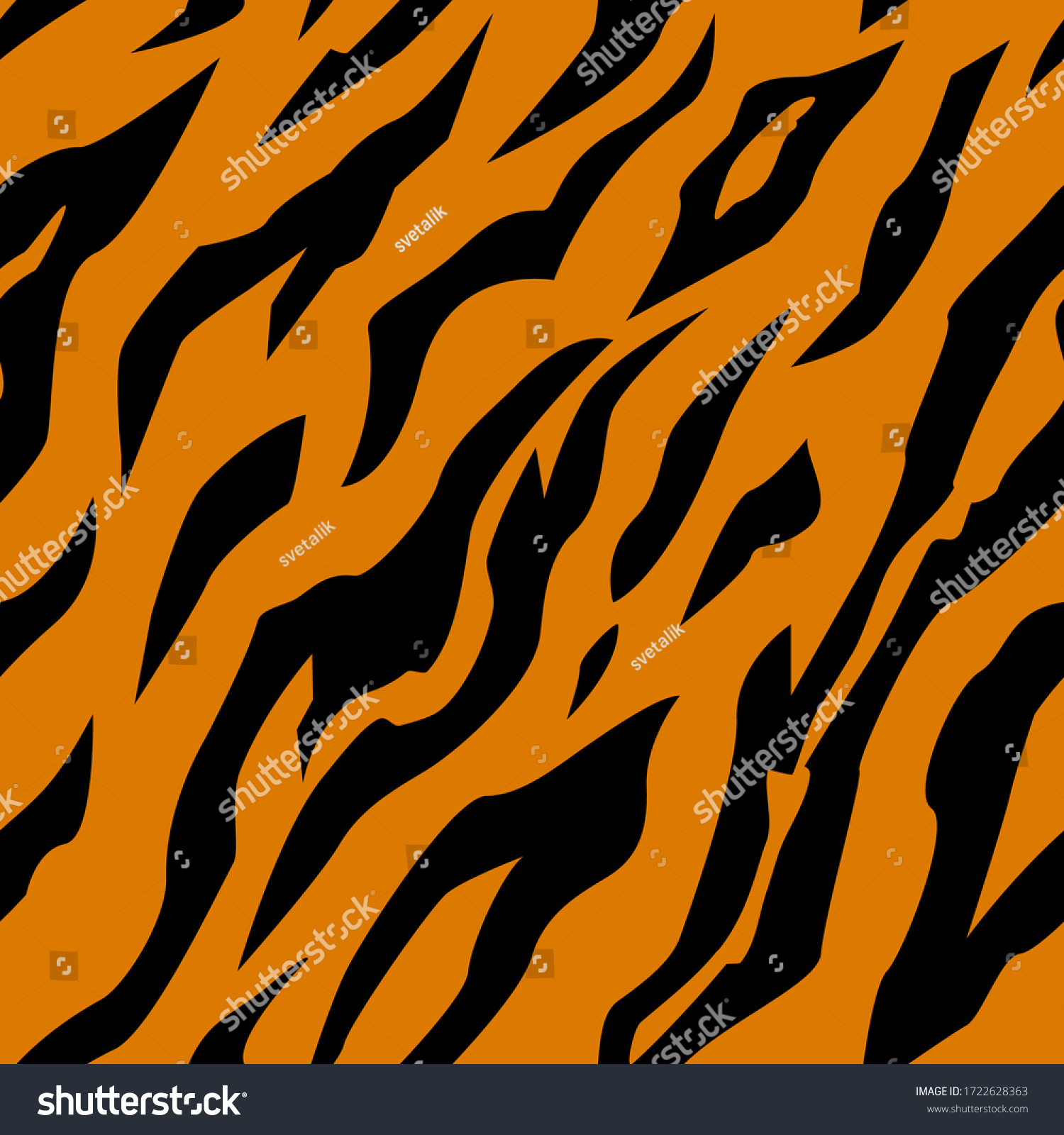 93,480 Tiger jungle pattern Images, Stock Photos & Vectors | Shutterstock