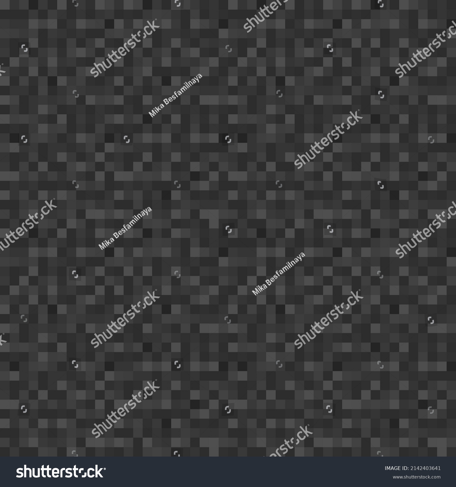 Seamless Pixel Pattern Abstract Wallpaper Seamless Stock Vector ...