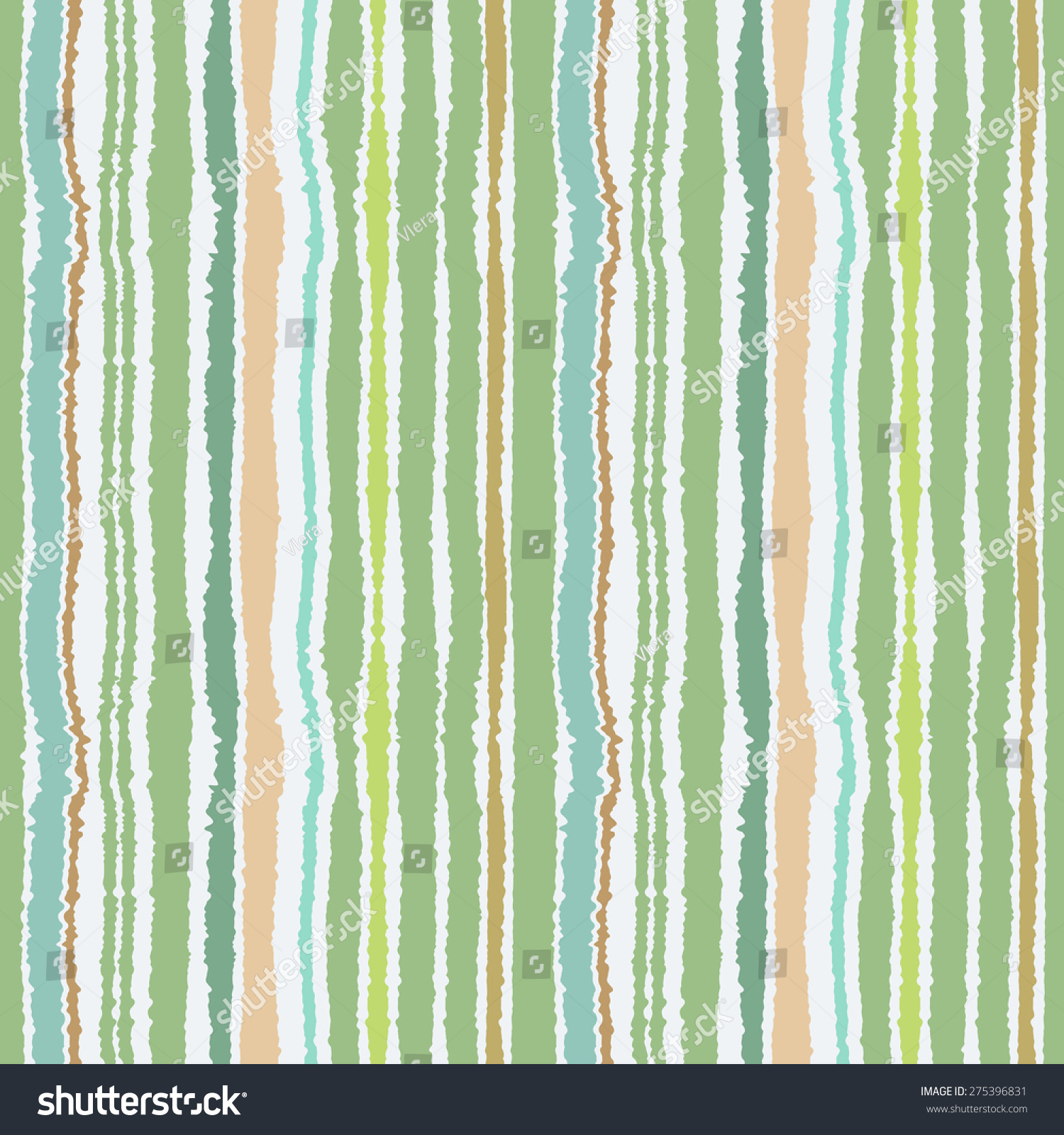 Seamless Strip Pattern. Vertical Lines With Torn Paper Effect. Shred ...