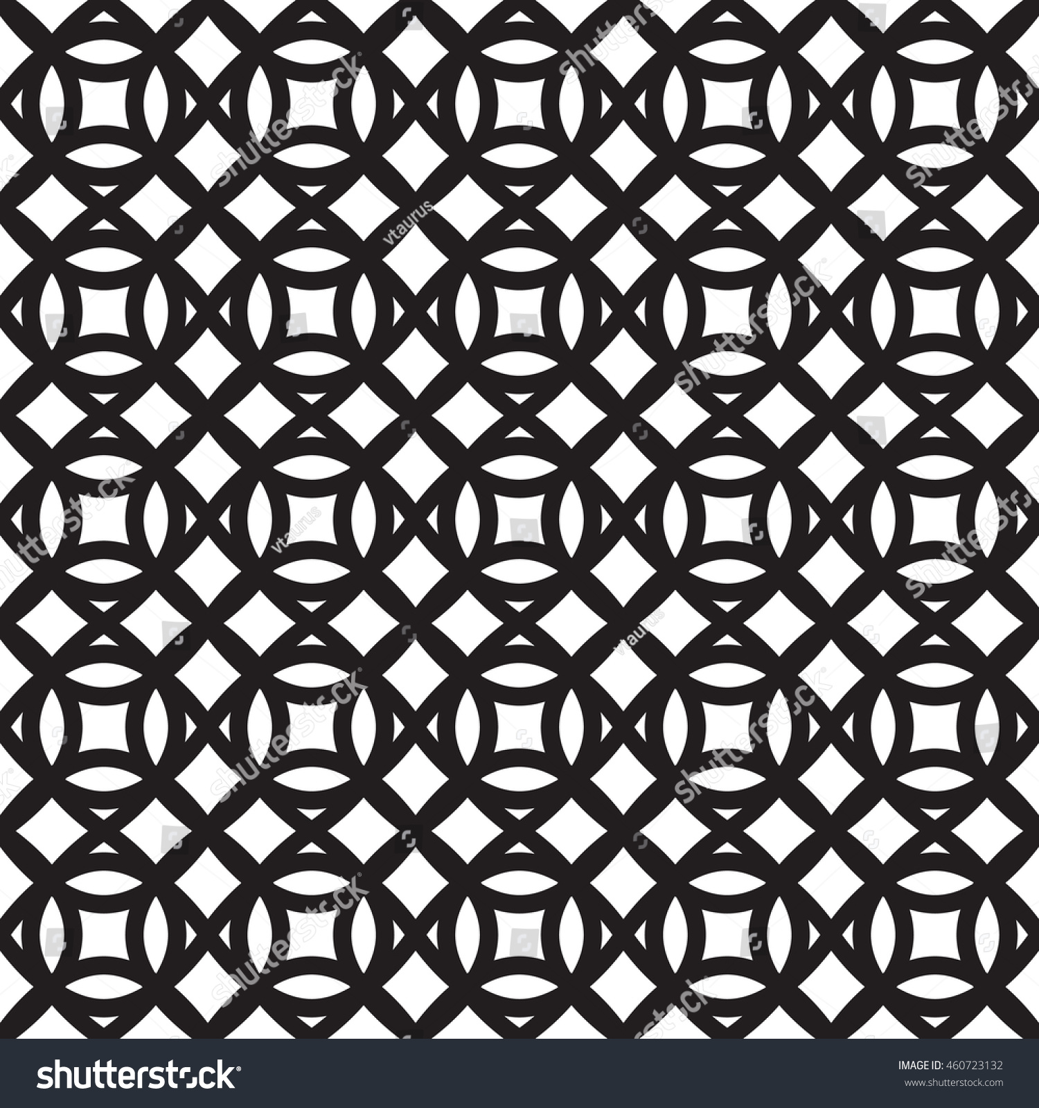 Seamless Trellis Pattern Seamless Geometrical Geo Stock Vector ...