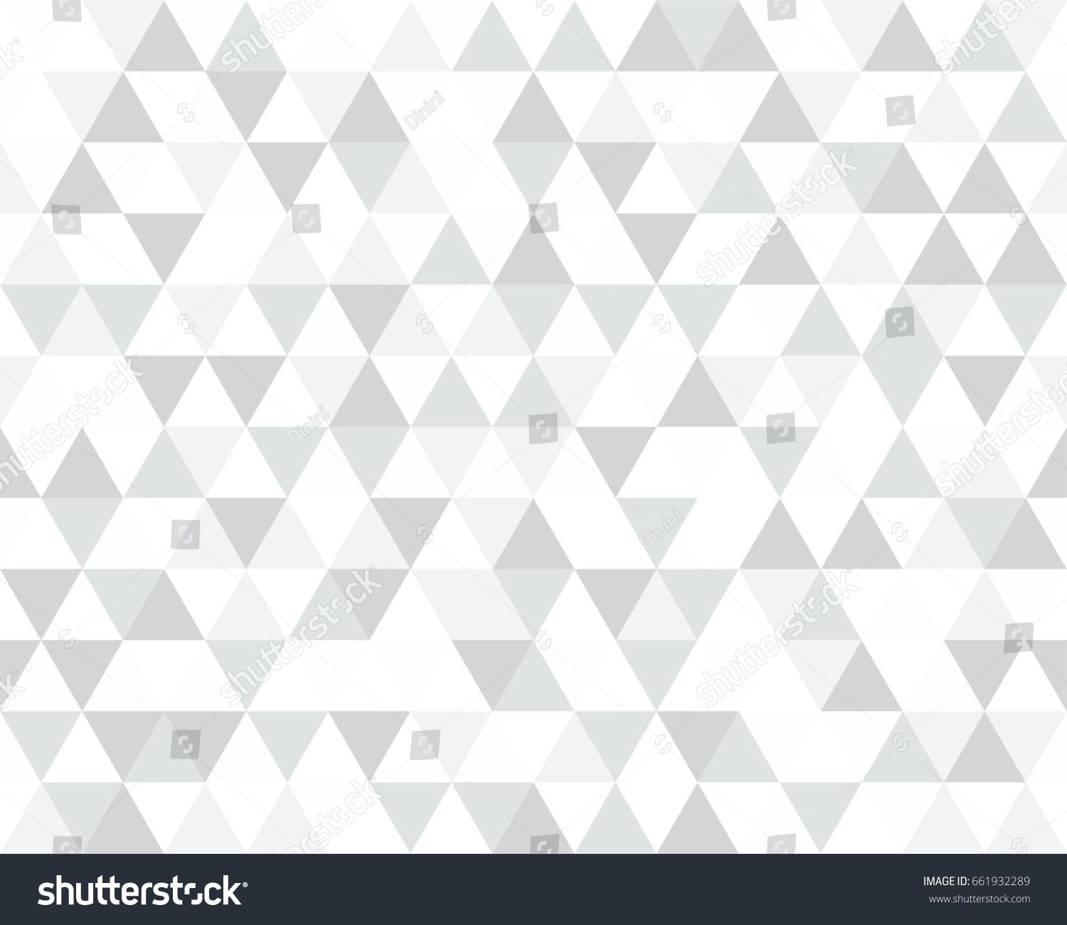 Seamless White Grey Triangle Pattern Vector Stock Vector (Royalty Free ...