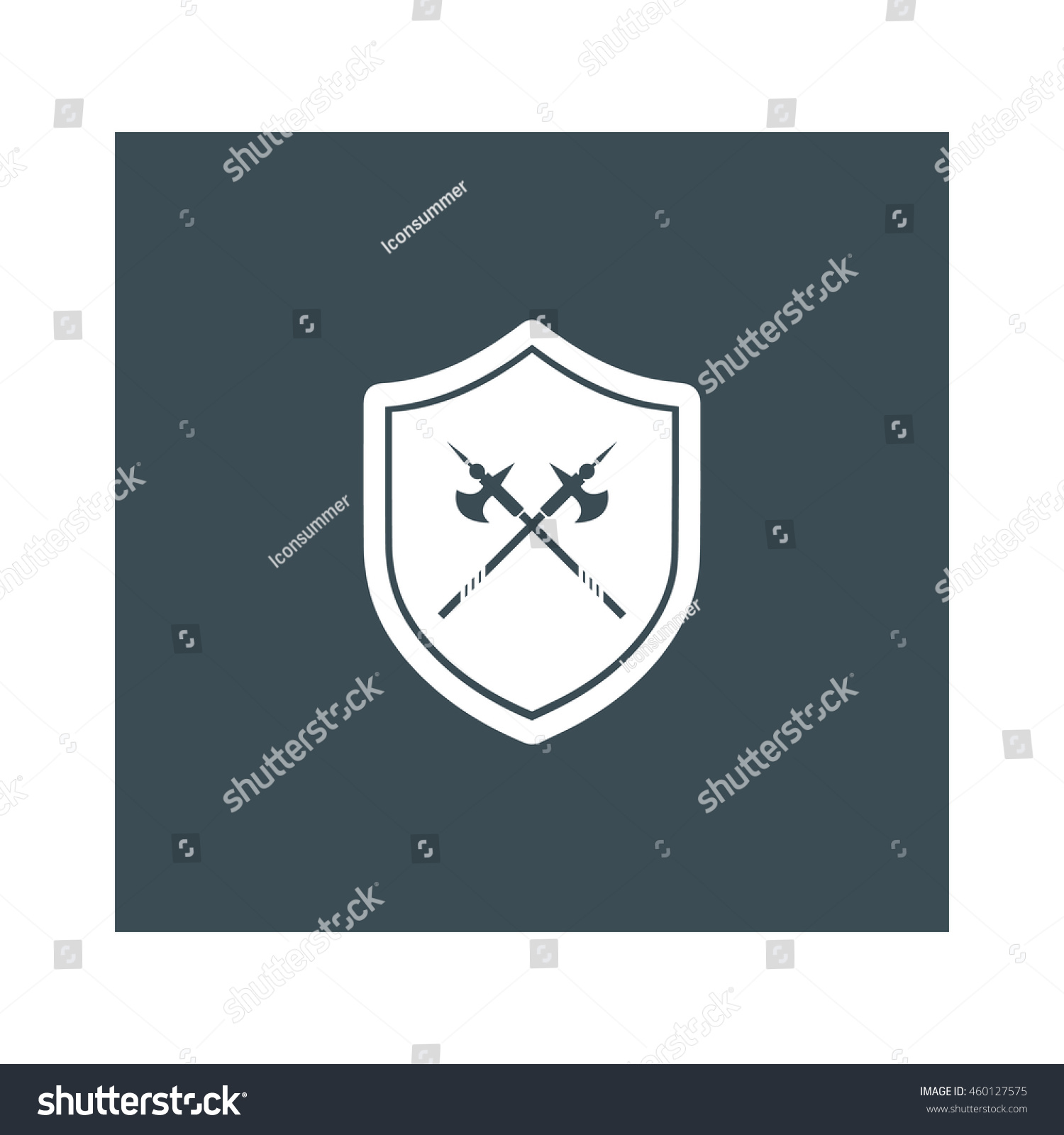 Security Icon Stock Vector Illustration 460127575 : Shutterstock