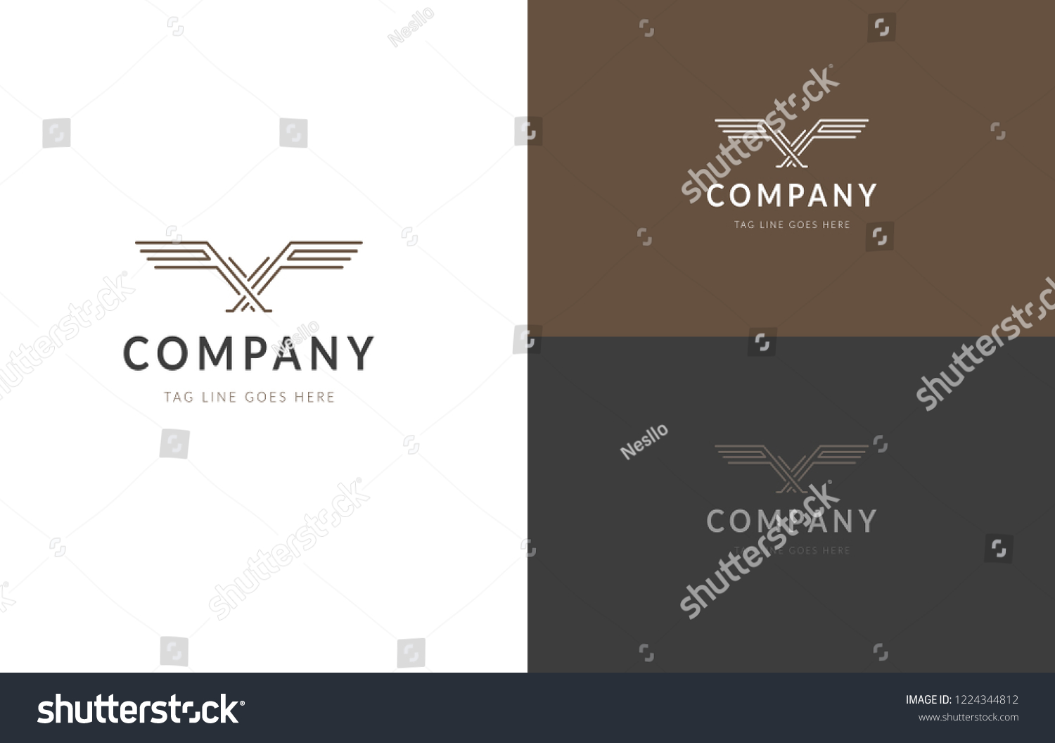 Security Logo Brand Vector Owl Logo Stock Image Download Now