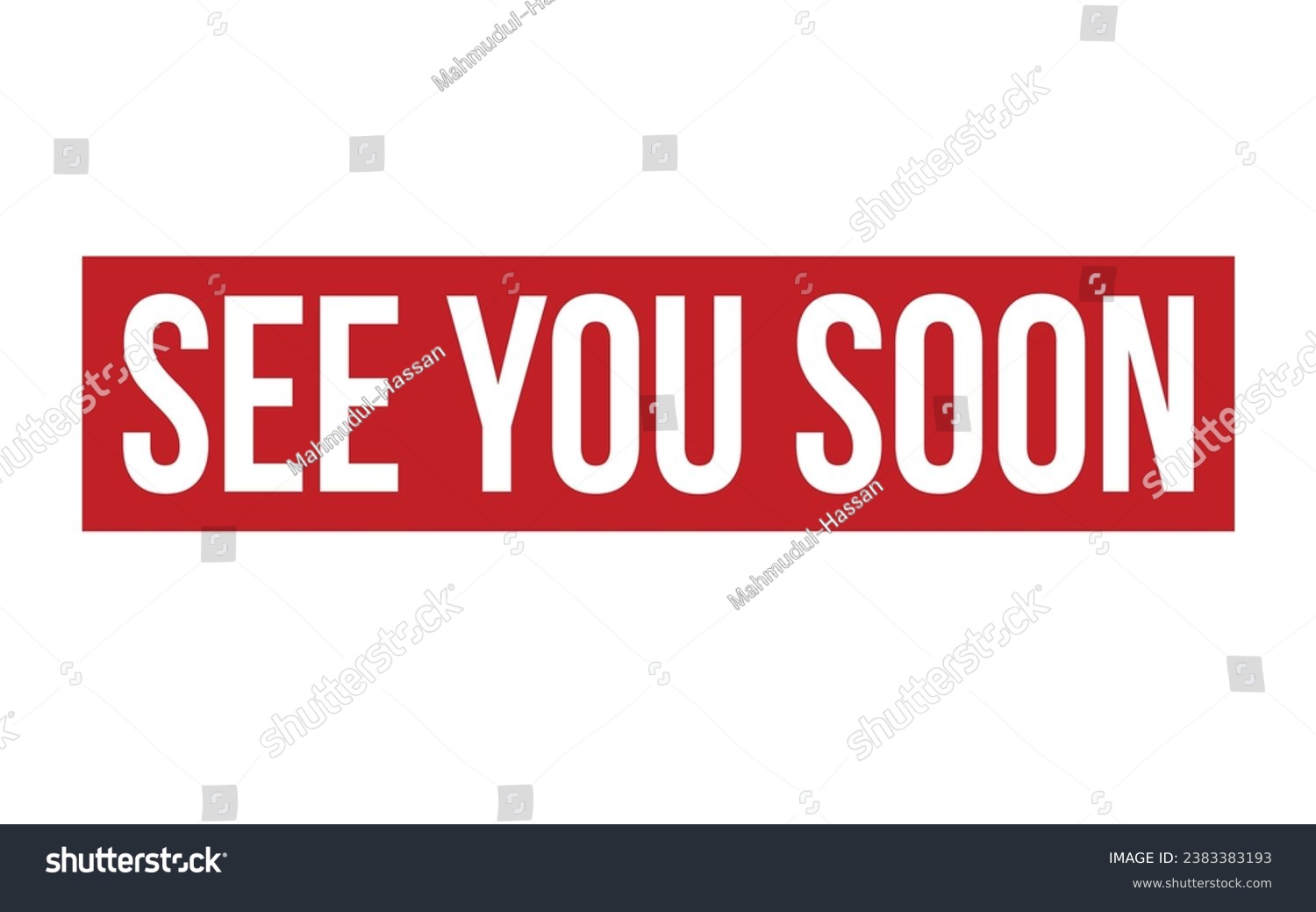 SVG of See You Soon Rubber Stamp Seal Vector svg