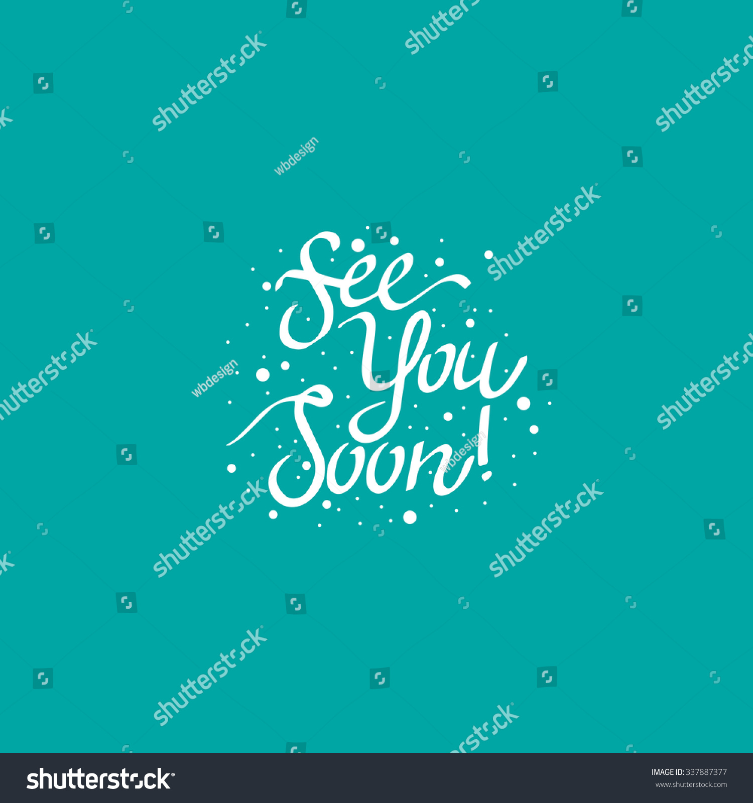 SVG of See you soon - vector lettering. Hand-drawn typography. svg