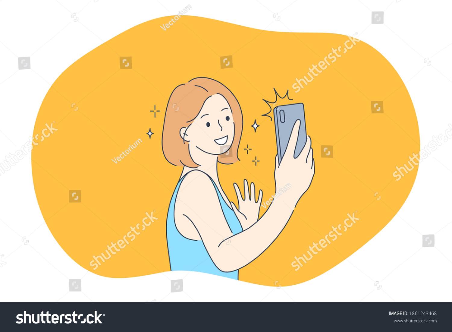 28,819 Selfie cartoon Images, Stock Photos & Vectors | Shutterstock