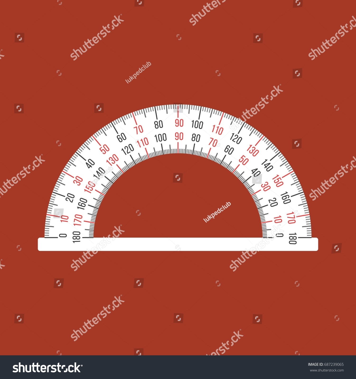 Semi Circle Ruler Real Scale Measuring semi-circle-ruler-real-scale-measuring