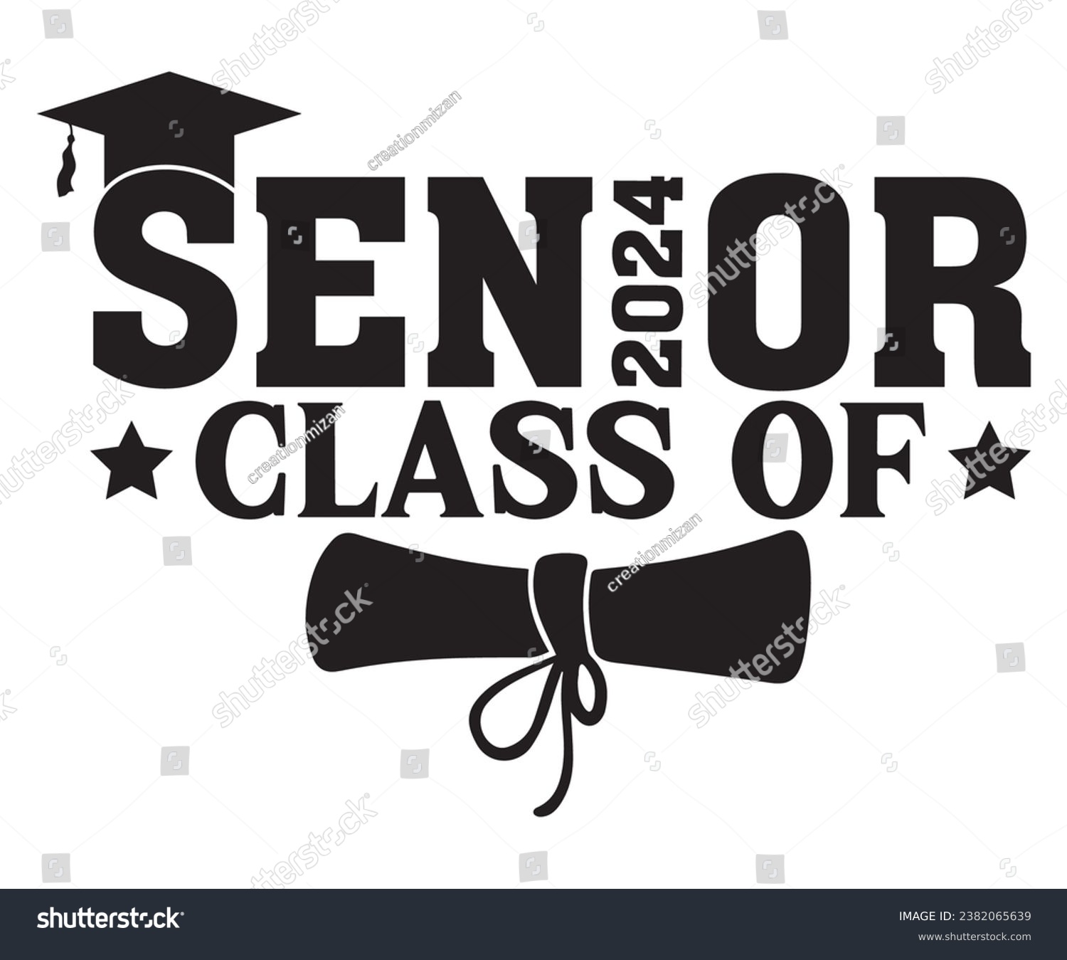 SVG of senior class of Svg,Class of 2024, Graduation,Senior,Class Senior,Cheer Mom ,Senior 2024 
 svg