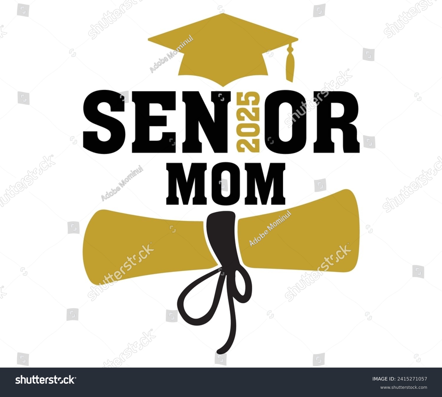 SVG of Senior Mom Svg,Graduation Svg,Senior Svg,Graduate T shirt,Graduation cap,Graduation 2024 Shirt,Family Graduation Svg,Pre-K Grad Shirt,Graduation Qoutes,Graduation Gift Shirt,Cut File,Groovy, svg