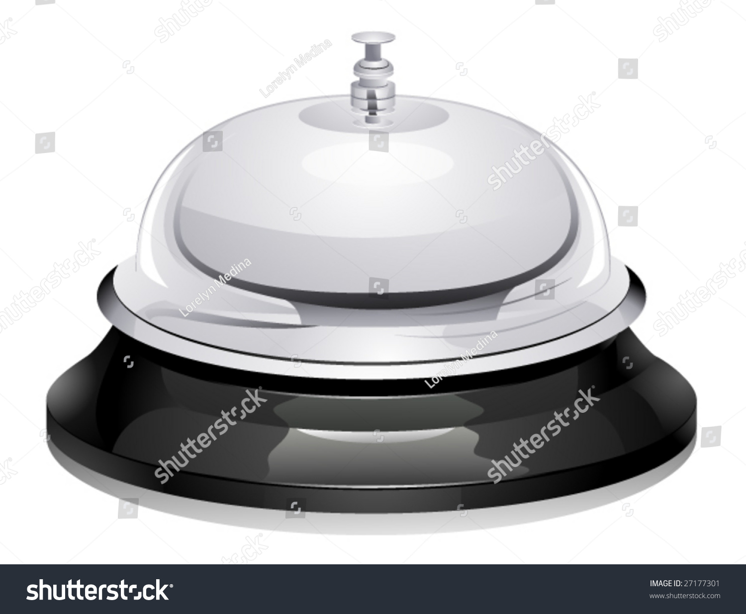 Service Bell Vector Stock Vector (Royalty Free) 27177301