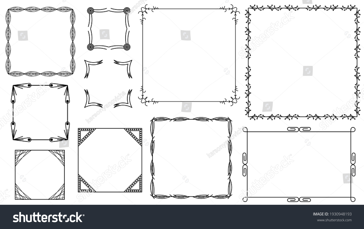 1,251,084 imágenes de Black borders frames - Imágenes, fotos y vectores ...