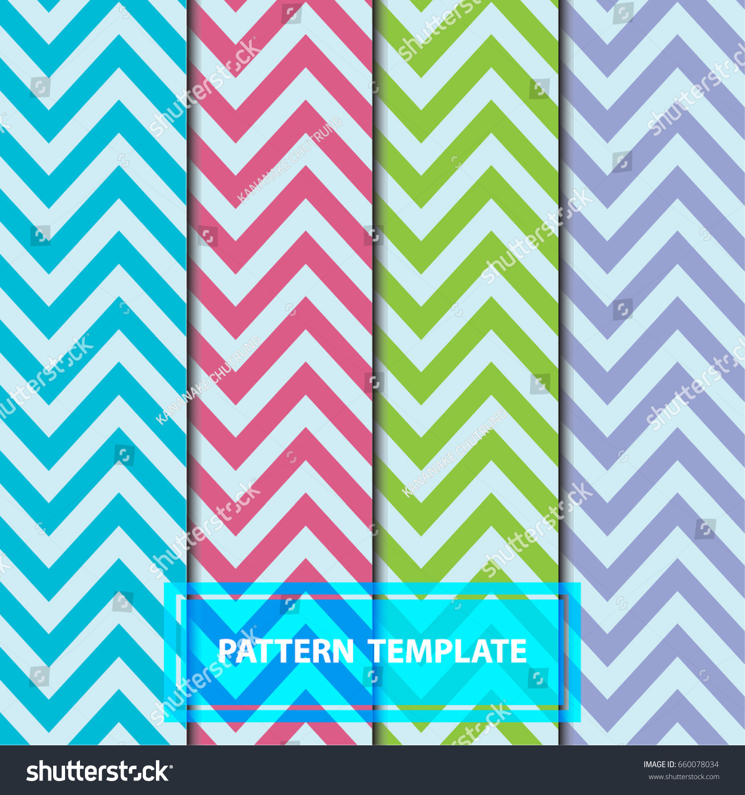 chevron pattern template