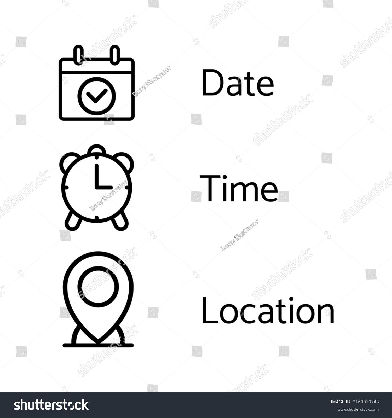 date-time-location-icon-in-flat-style-event-message-vector