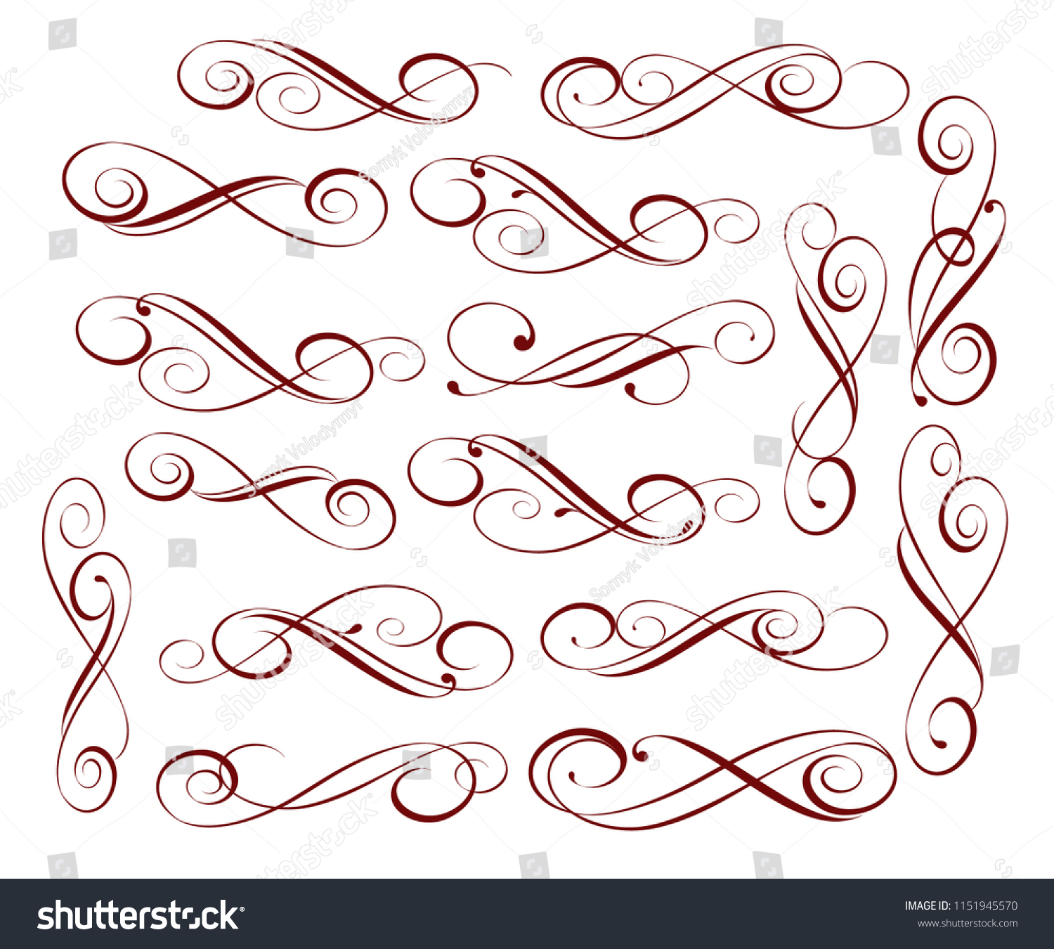 Set Design Elements Vector Illustration Stock Vector (Royalty Free ...