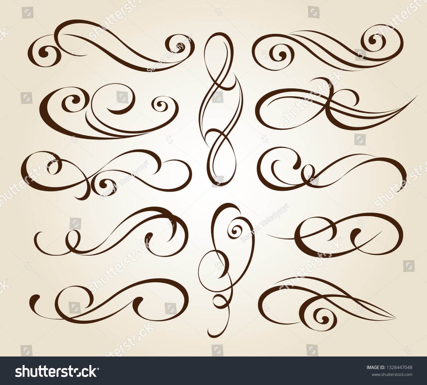 Set Design Elements Vector Illustration Stock Vector (Royalty Free ...