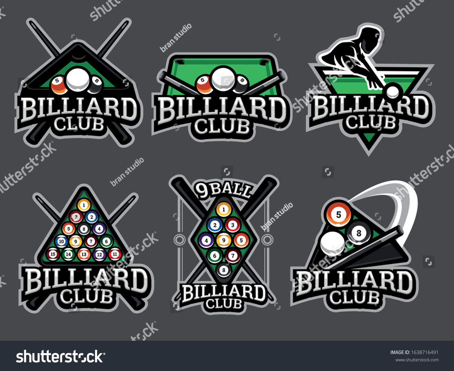 3,369 Billiards emblem Images, Stock Photos & Vectors | Shutterstock