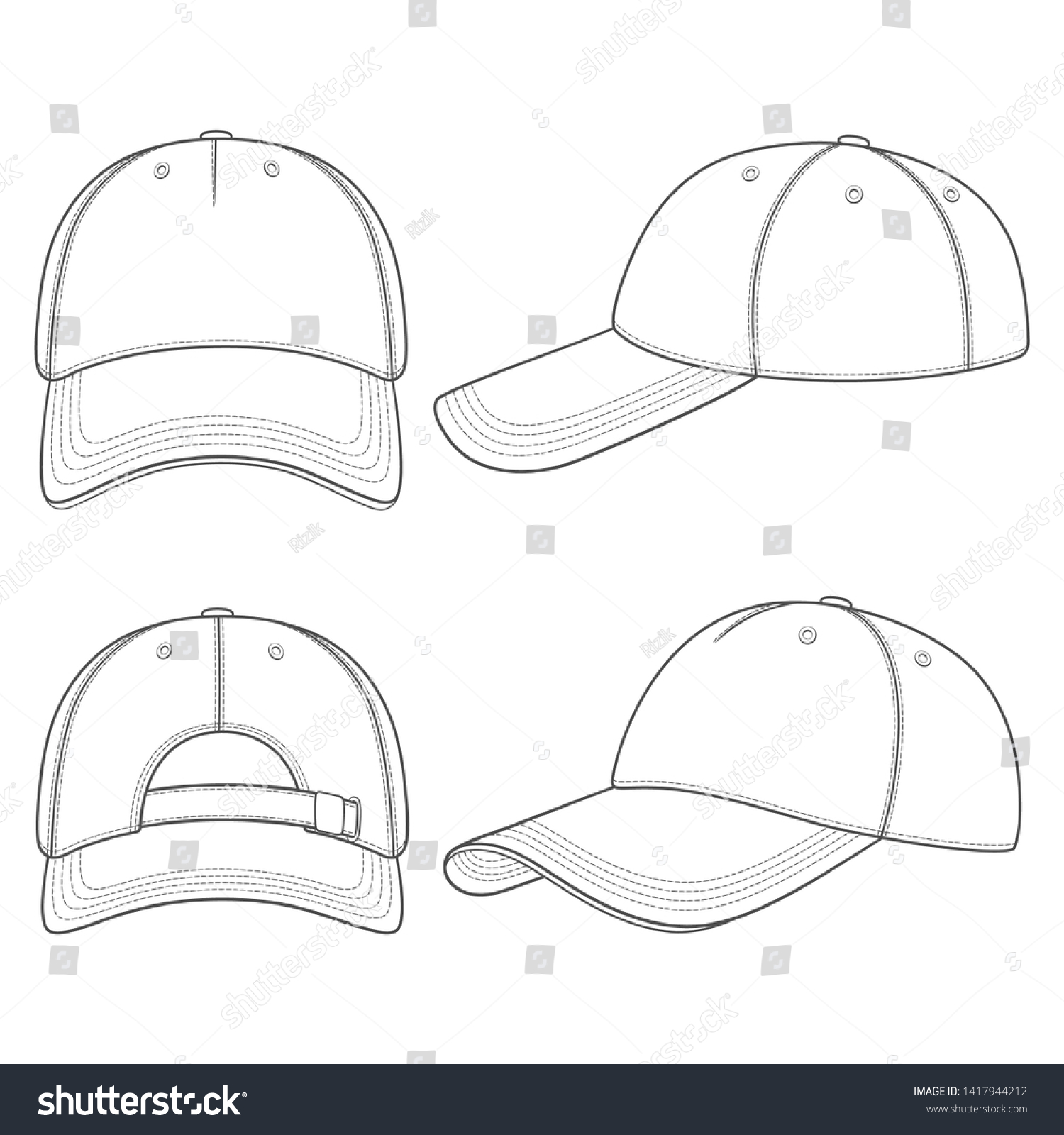 94,793 Cap outline Images, Stock Photos & Vectors | Shutterstock