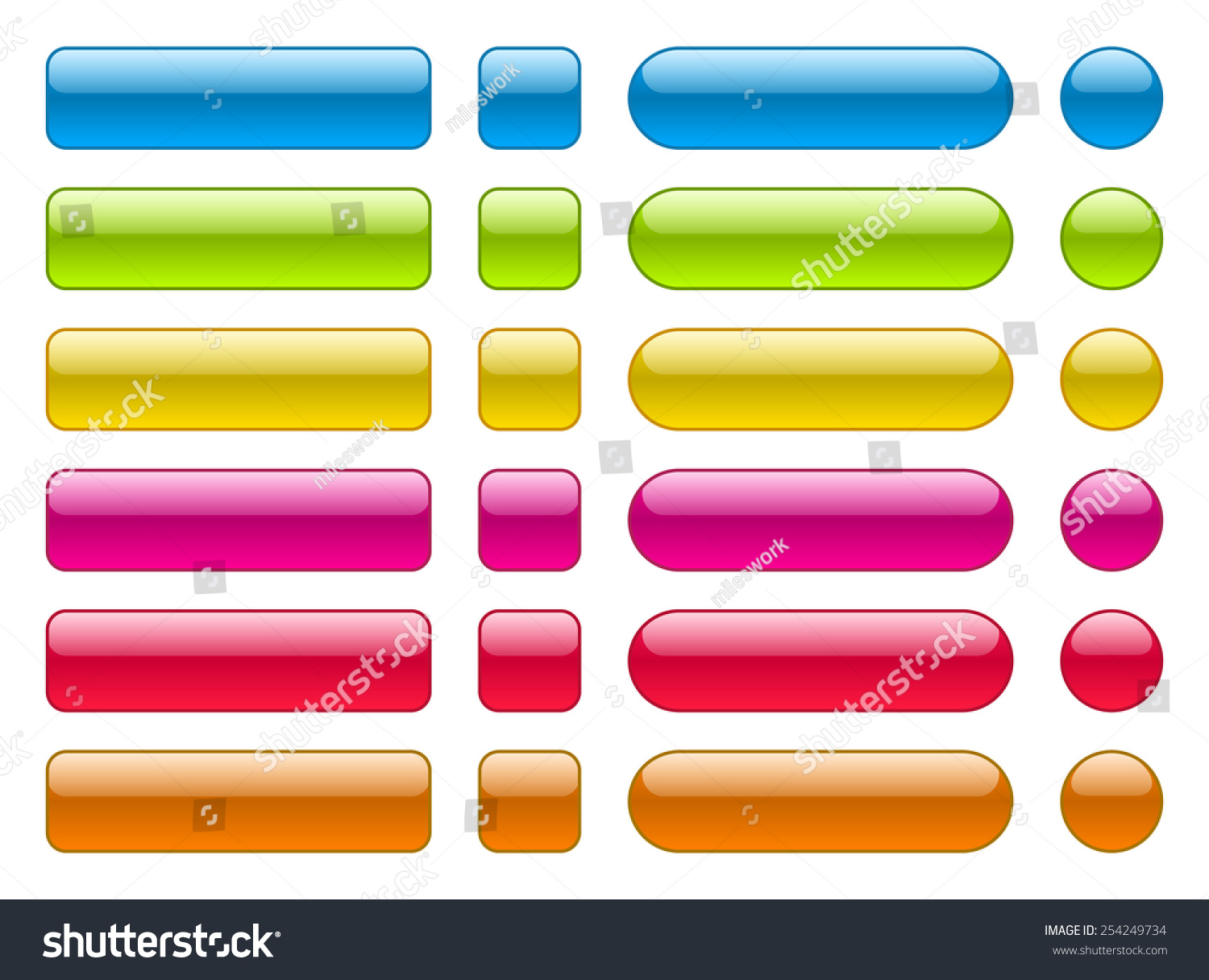 273,841 Color button collection Images, Stock Photos & Vectors ...