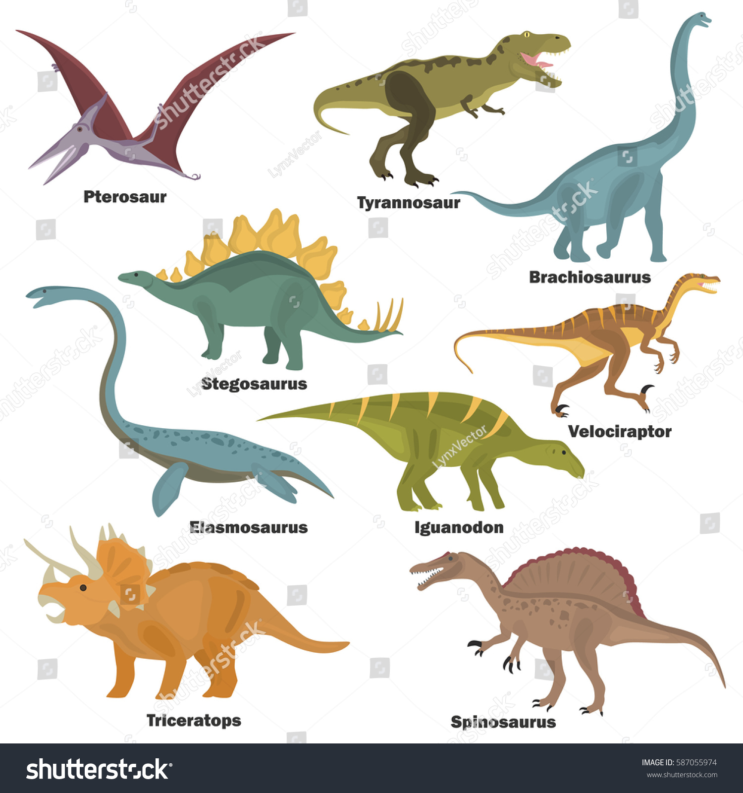 ensemble d icones a plat couleur dinosaures image vectorielle de stock libre droits 587055974 coloriage batman